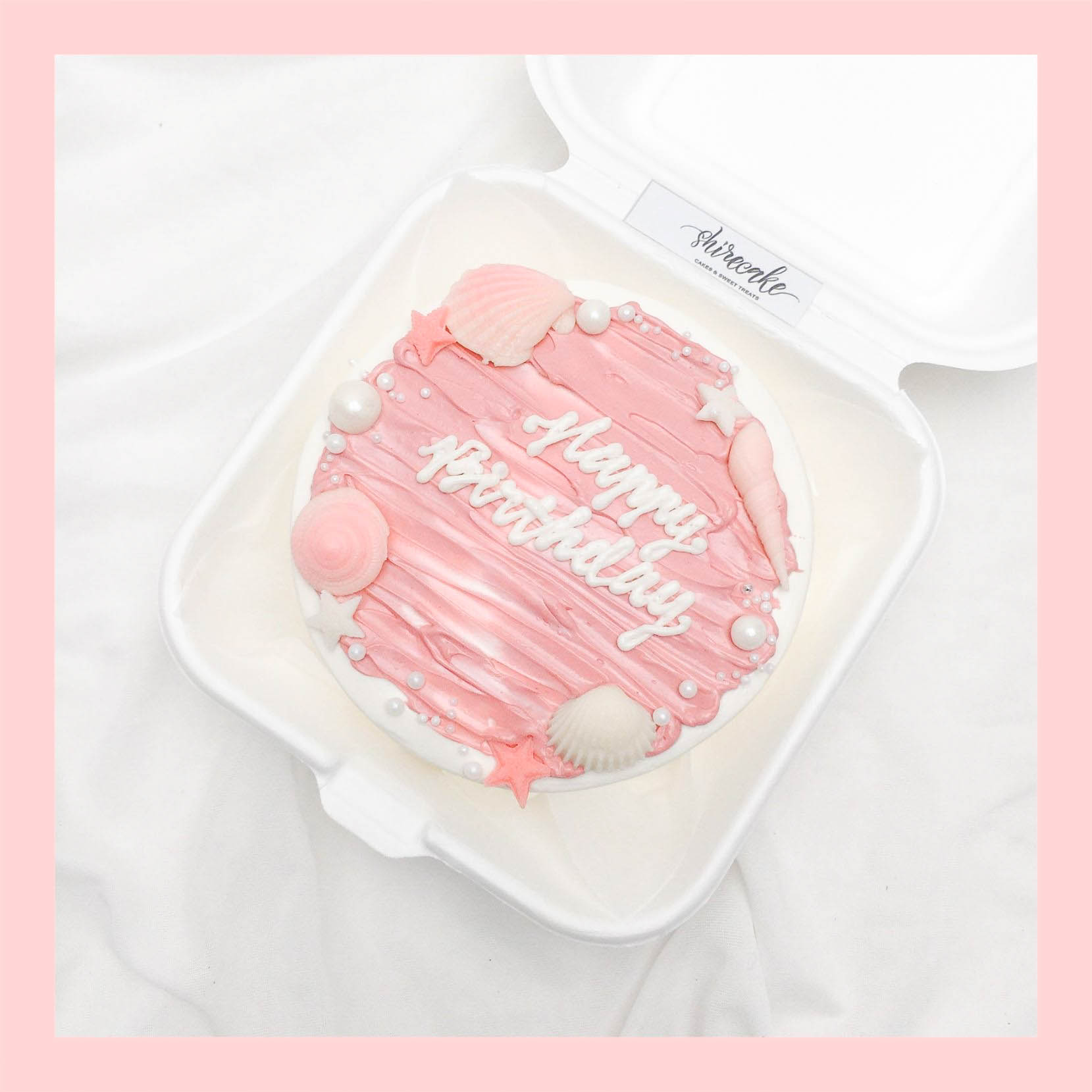 Mini Bento nhiều chủ đề - Bánh kem bơ mini hộp bã mía