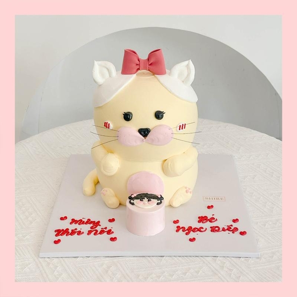 Bánh tạo hình Khủng Long/ con trâu/ con hổ/con rồng 3D - Bánh sinh nhật trẻ em