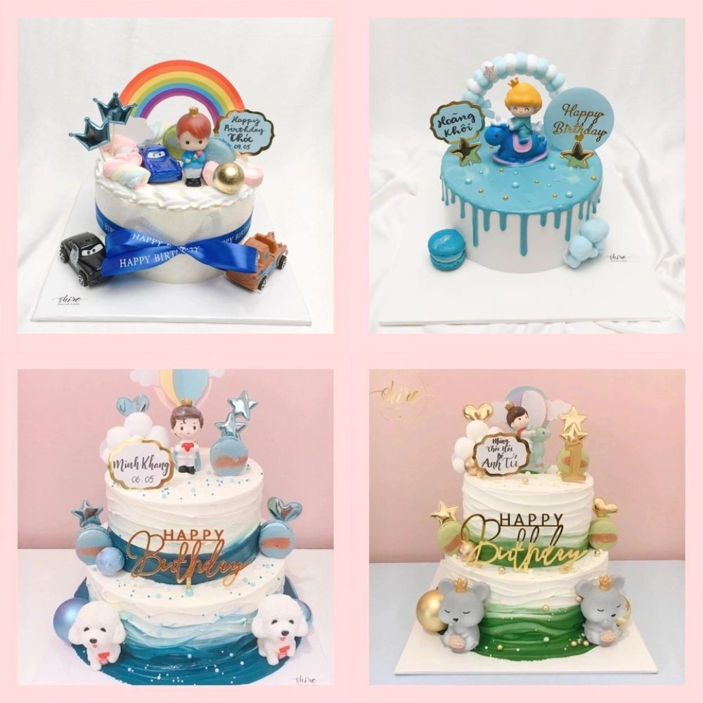 Bánh kem hoàng tử - Bánh sinh nhật cho bé trai