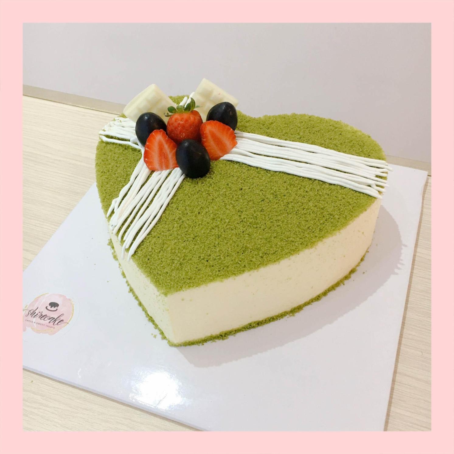 Tiramisu trà xanh  - Bánh kem tiramisu dạng ổ