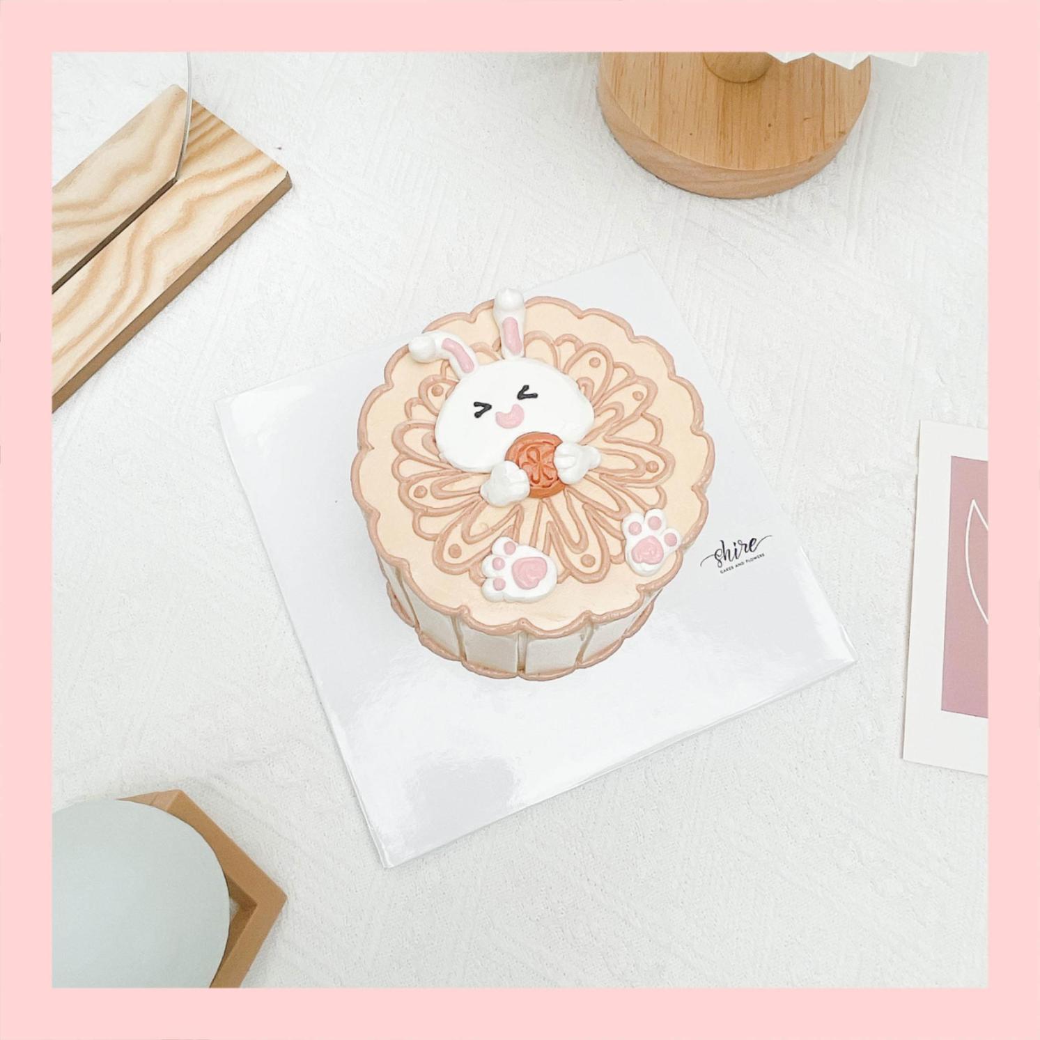 Bánh mini hình thú cute cho bé  - Bánh kem bơ mini 10-12cm