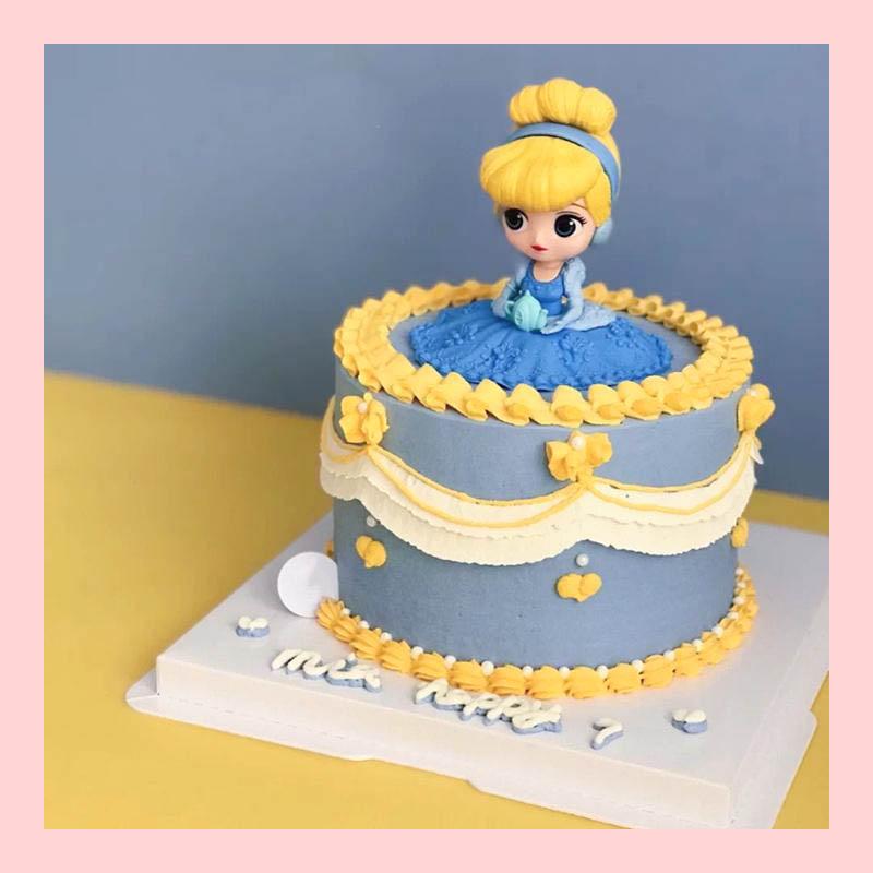 Bánh kem Lọ Lem Cinderella - Bánh sinh nhật công chúa Disney
