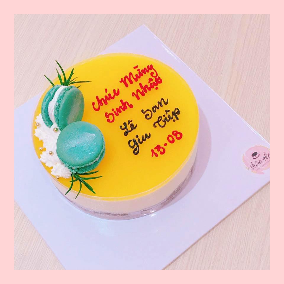 Mousse lạnh chanh dây - Bánh kem sinh nhật kiểu âu