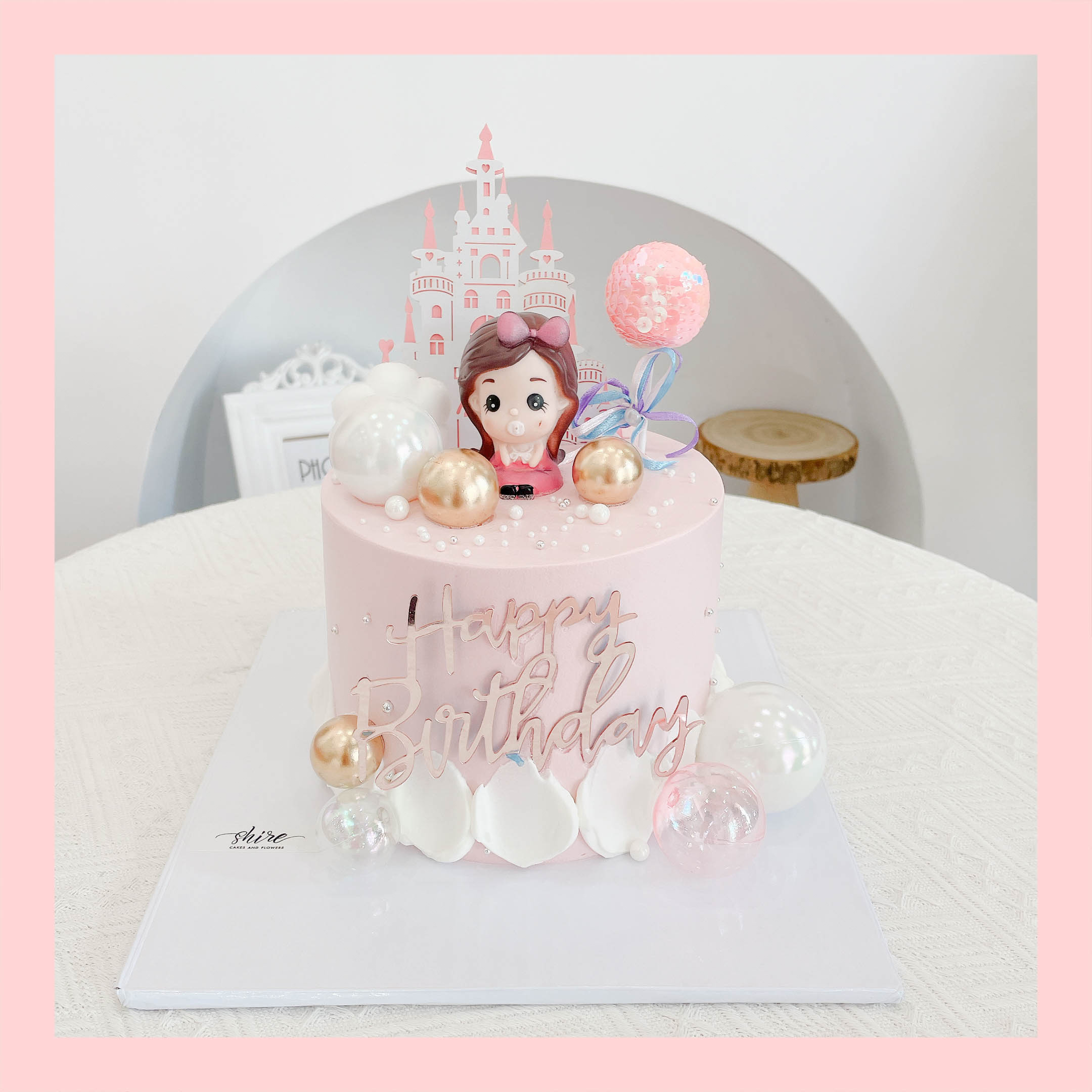 Bánh kem công chúa - Bánh sinh nhật bé gái