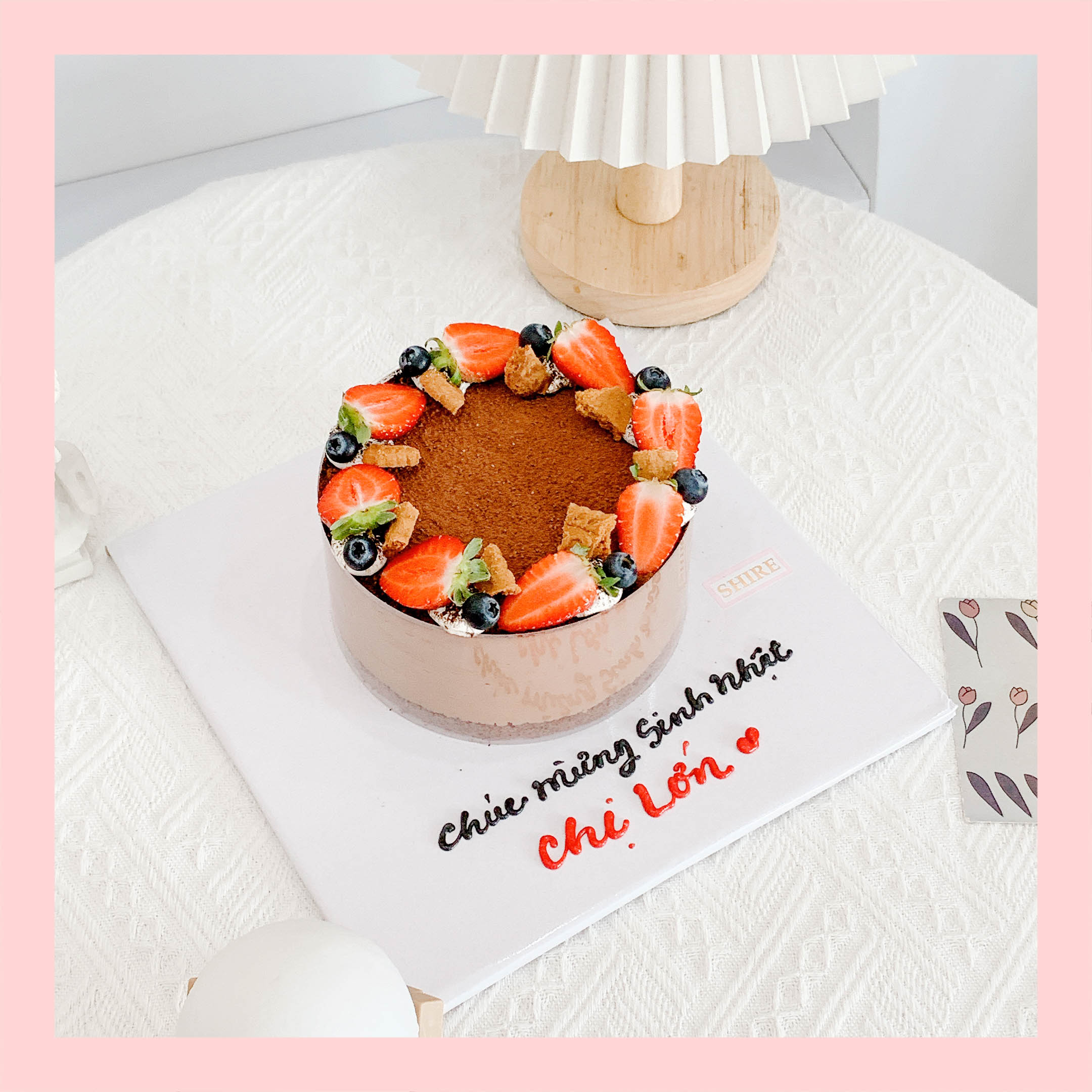 Mousse lạnh chocolate - Bánh kem sinh nhật kiểu âu