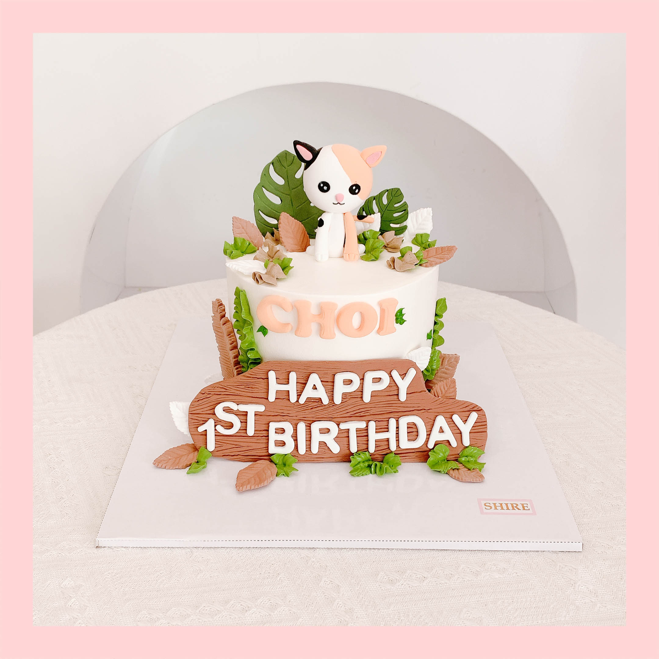 Bánh kem tạo hình con vật 3D cho các bé - Bánh kem fondant