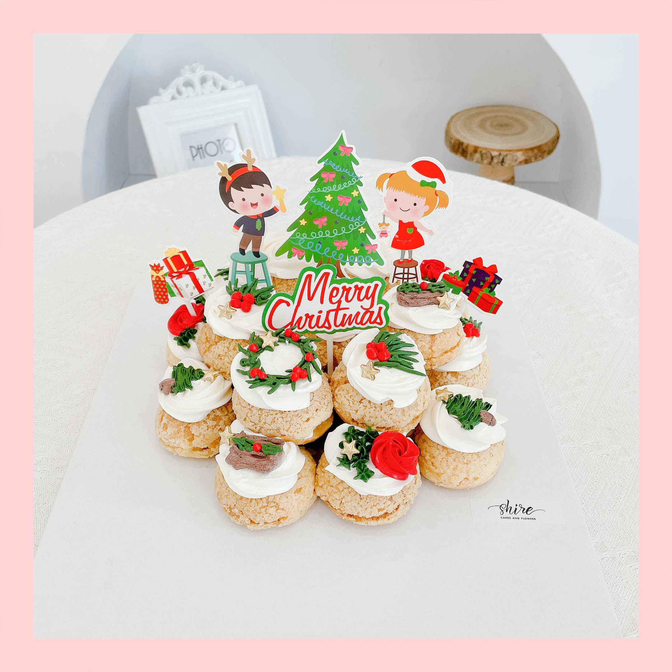 Su kem giòn sinh nhật cho bé - Choux creme trang trí phụ kiện