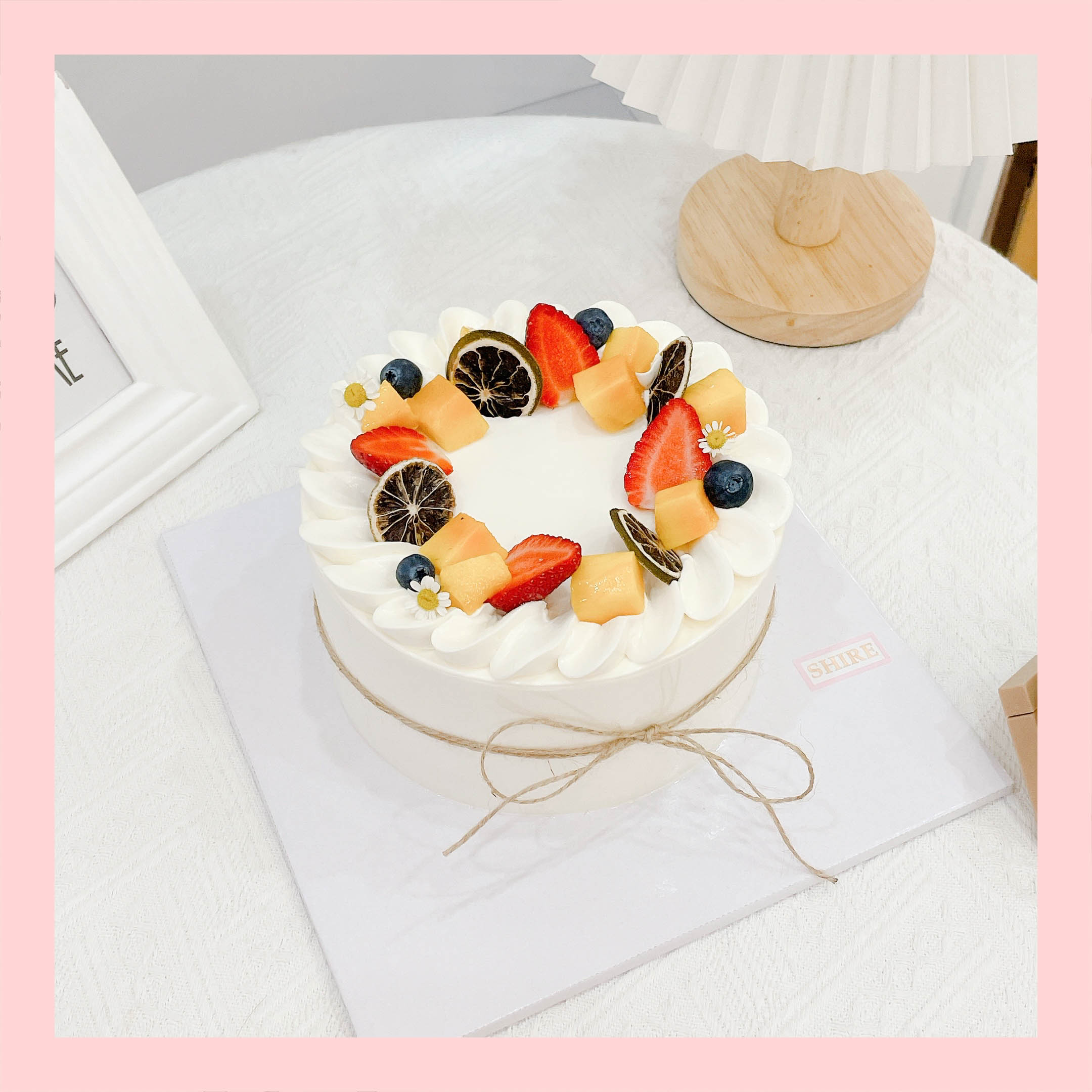 Bánh kem trang trí trái cây - Bánh kem sinh nhật