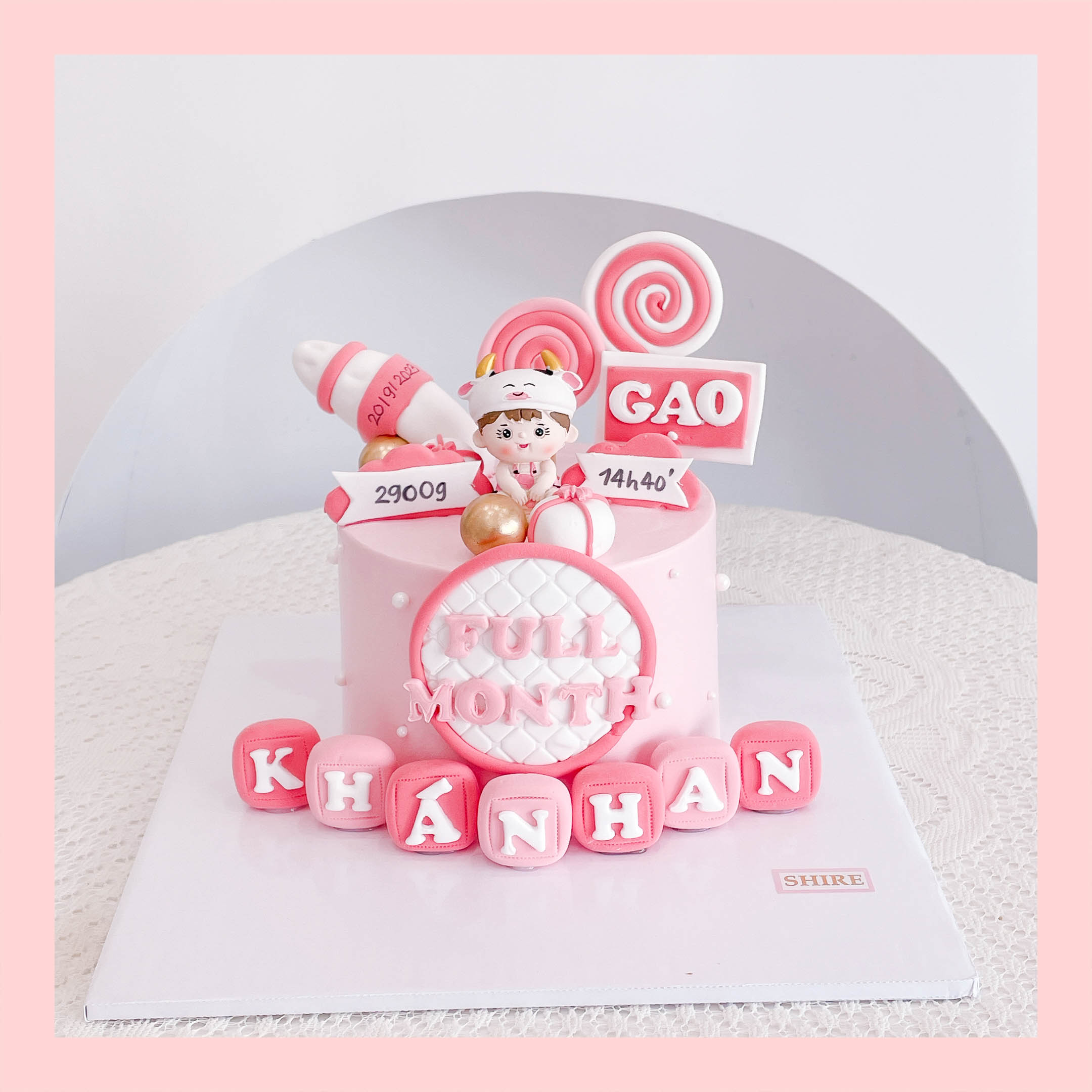 Bánh kem công chúa - Bánh sinh nhật bé gái