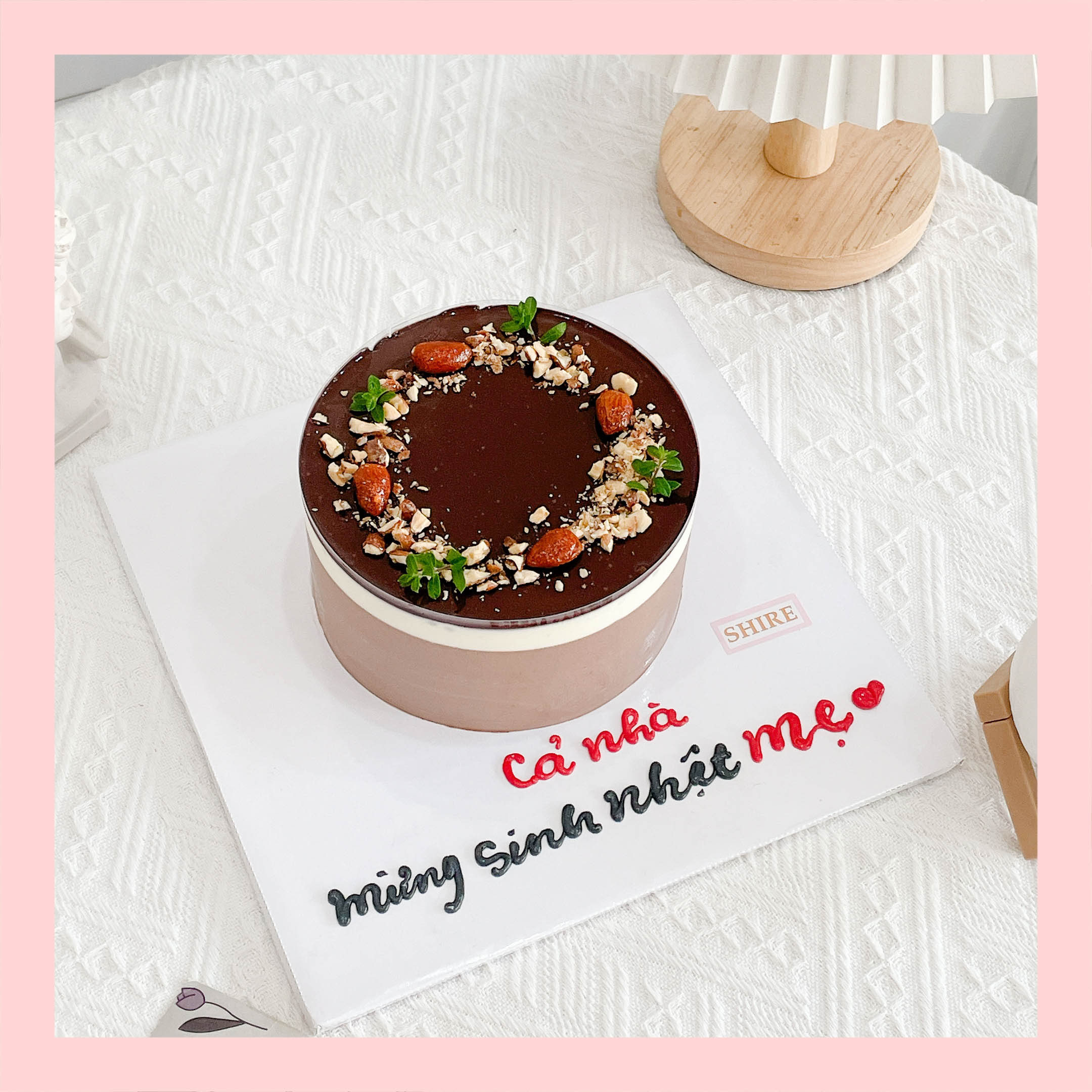 Mousse lạnh chocolate - Bánh kem sinh nhật kiểu âu