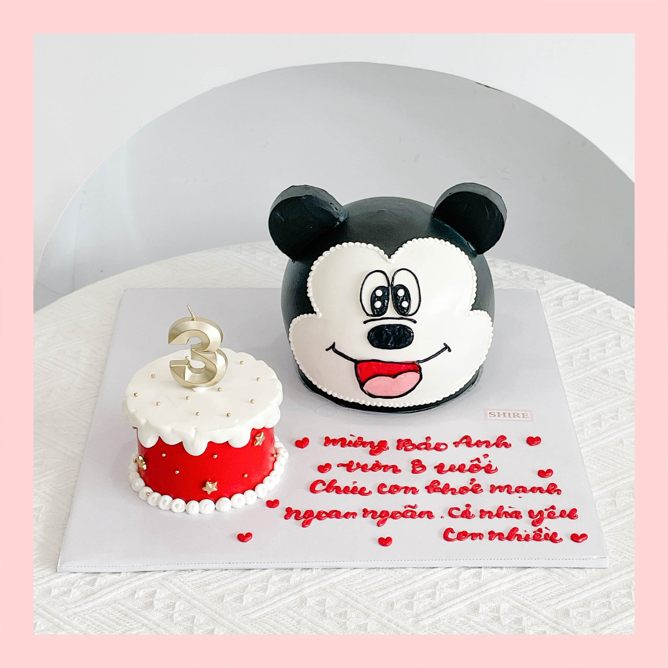 Bánh kem tạo hình nhân vật hoạt hình 3D cho các bé - Bánh kem sinh nhật