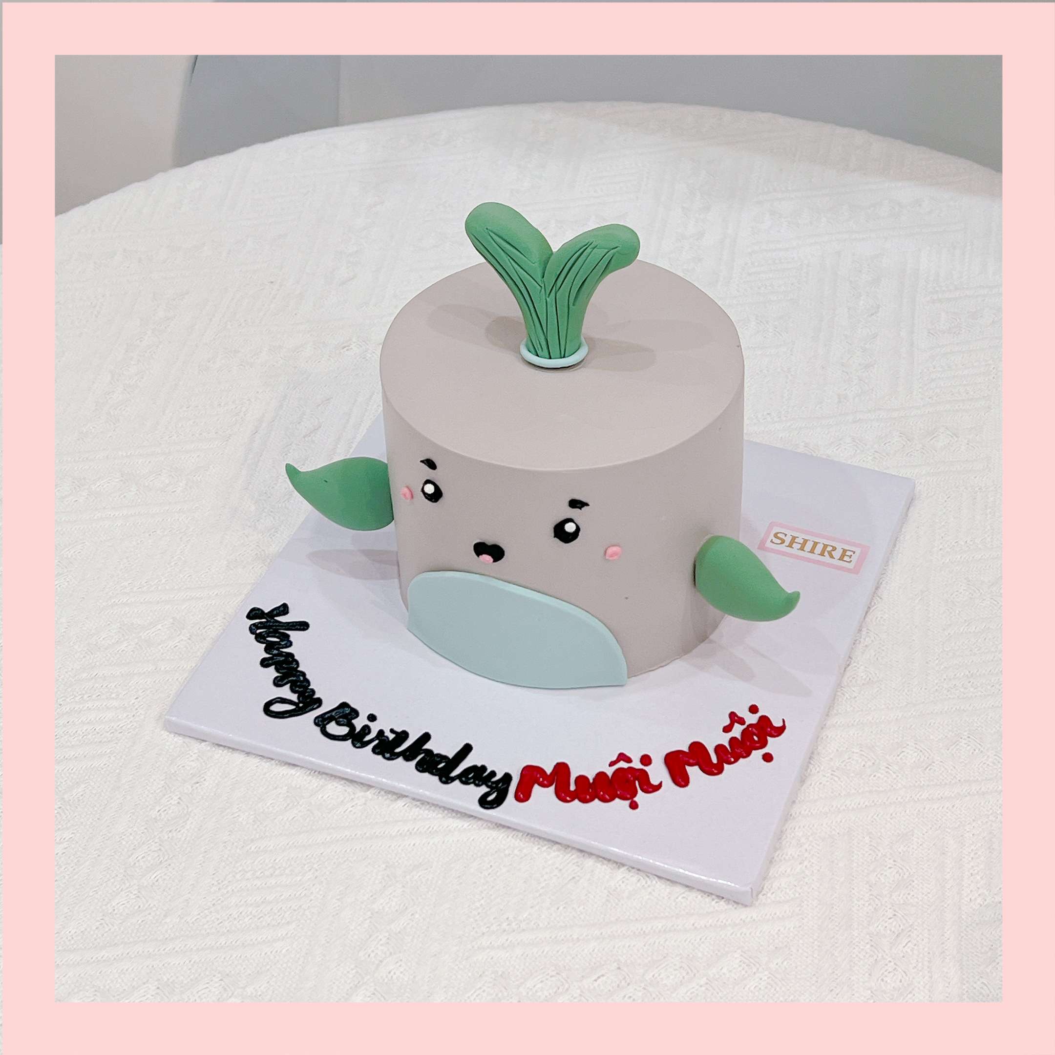 Bánh mini tạo hình thú cute  - Bánh kem bơ mini 10-12cm