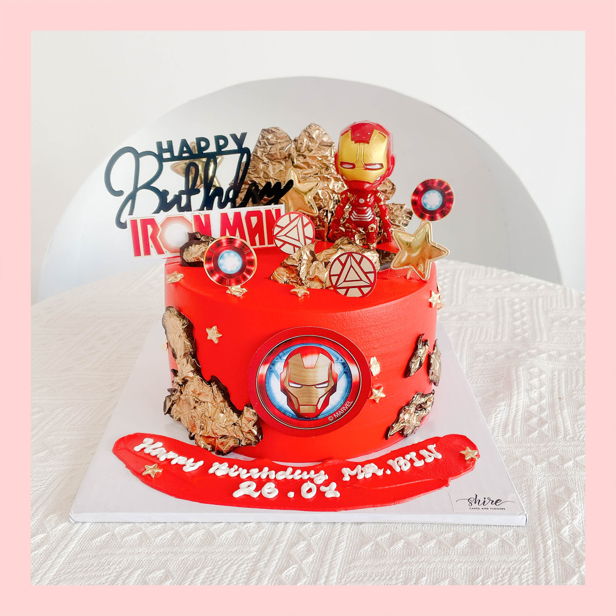 Bánh kem siêu anh hùng - Bánh sinh nhật bé trai