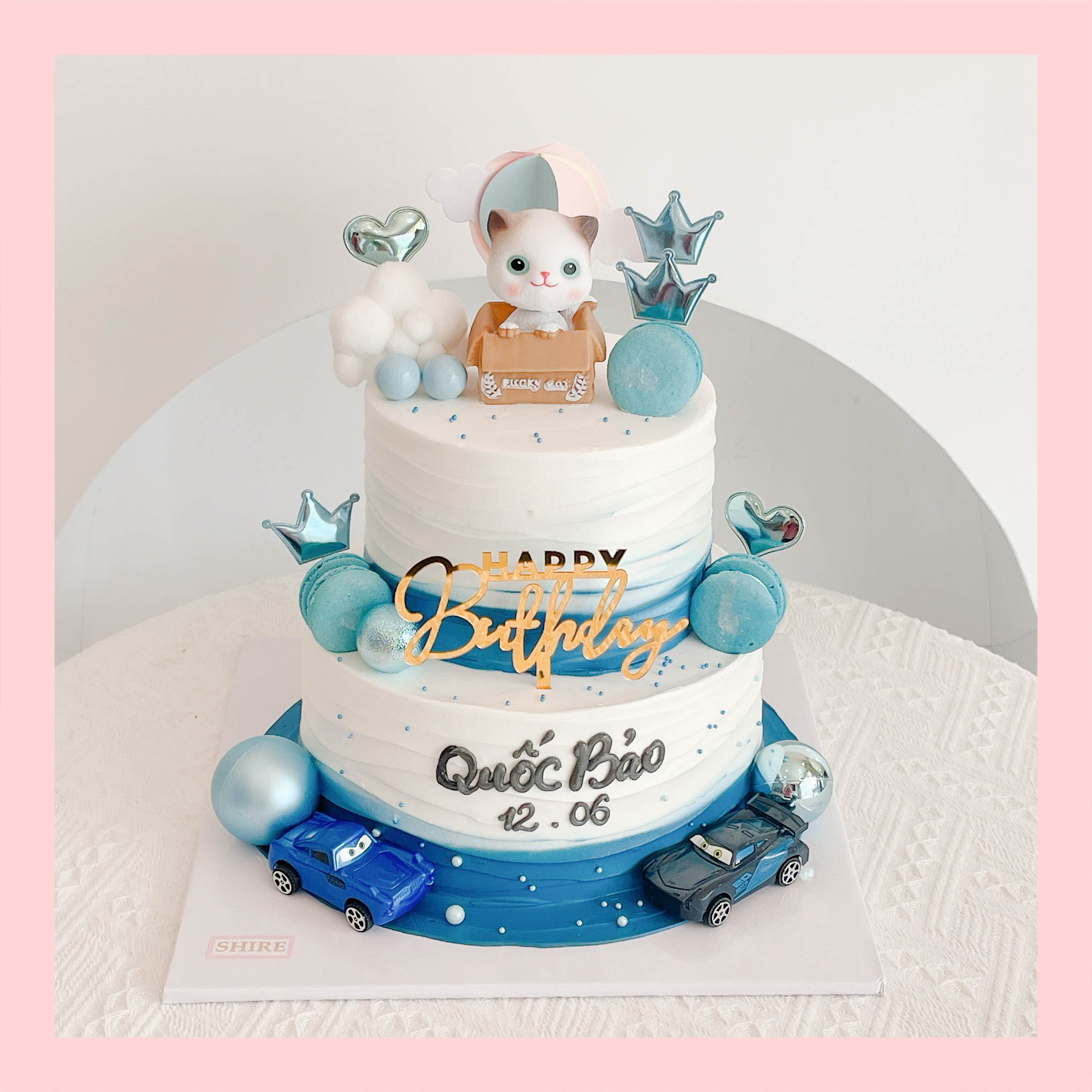 Bánh kem tuổi mẹo/con mèo - Bánh sinh nhật trẻ em