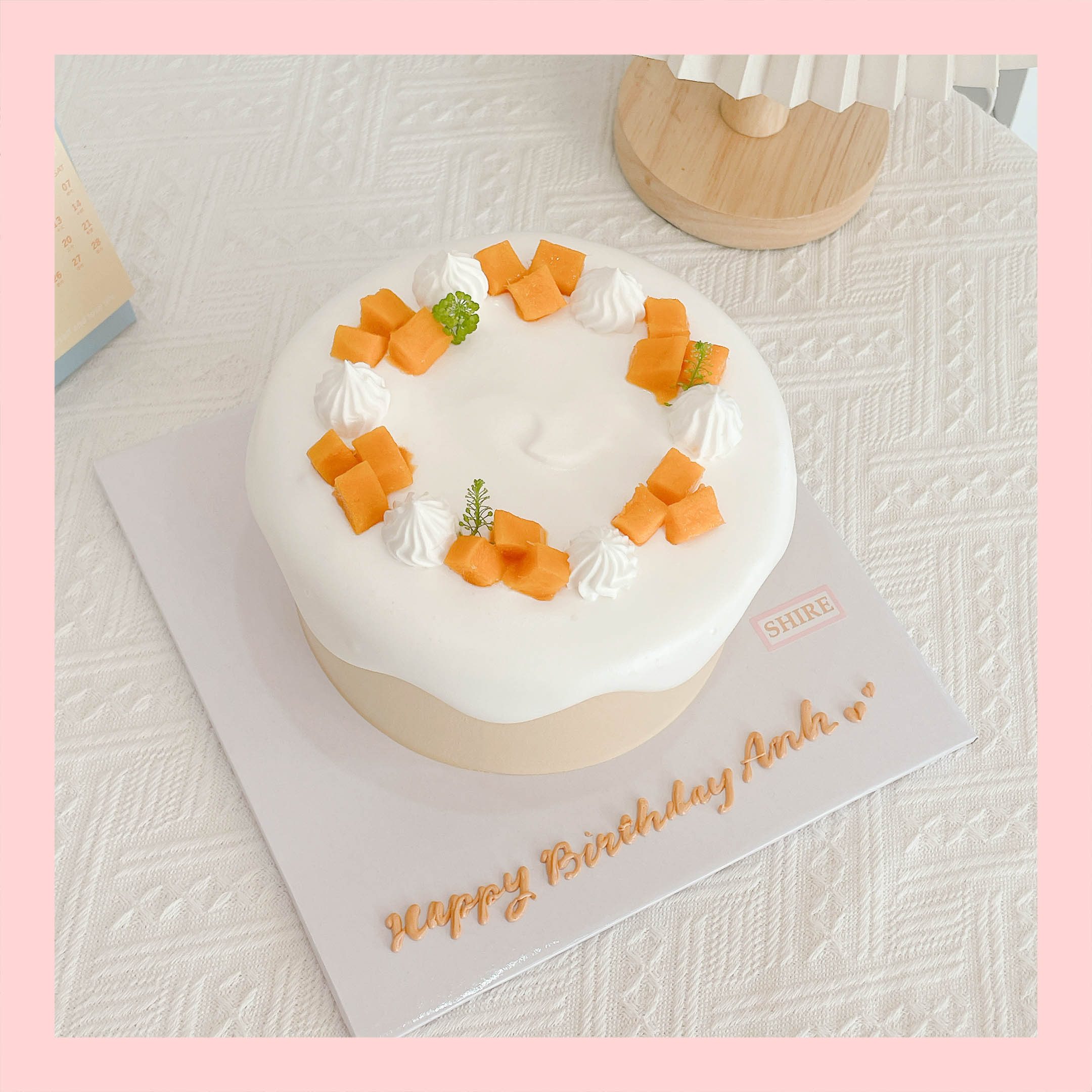 Bánh kem trang trí trái cây - Bánh kem sinh nhật