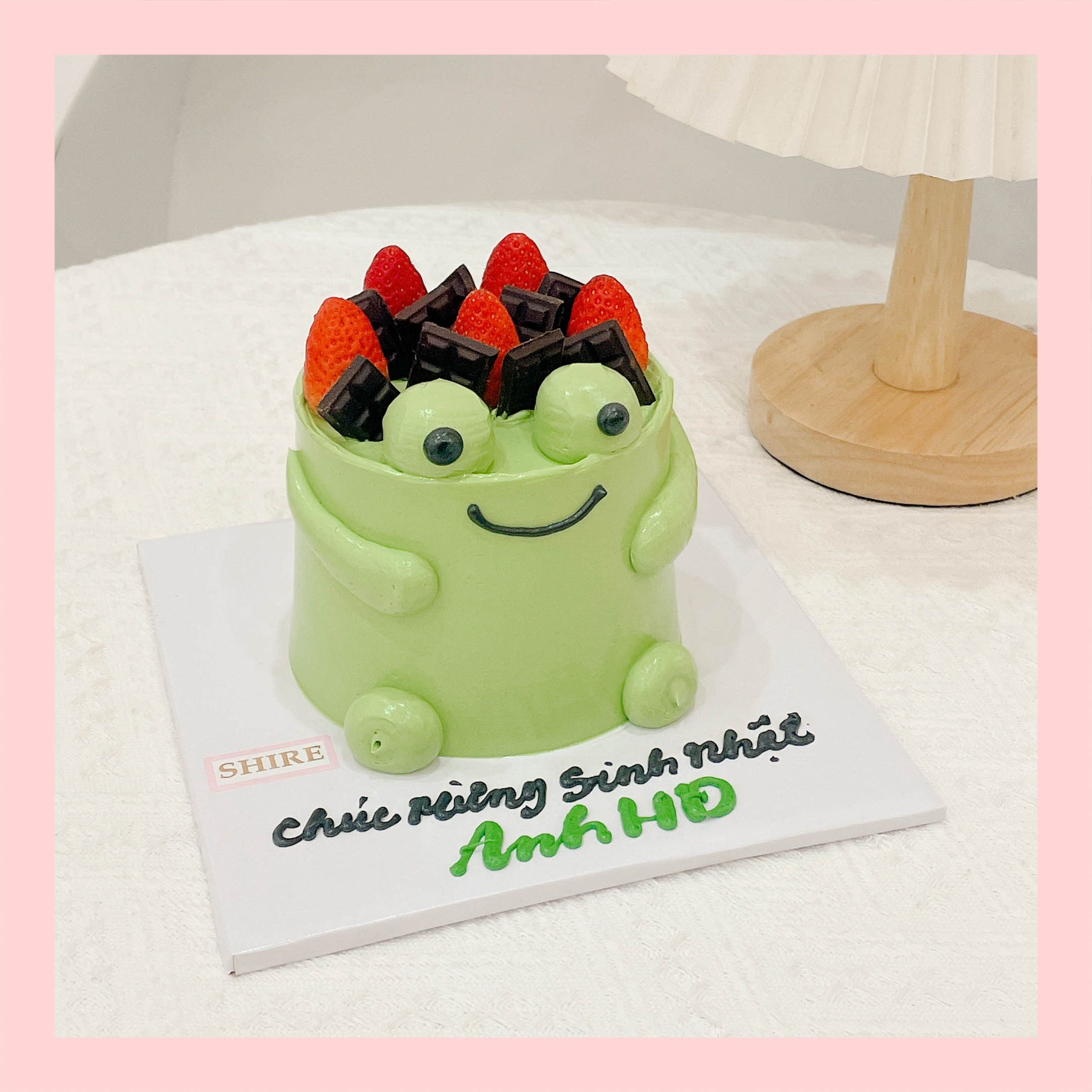 Bánh mini tạo hình thú cute  - Bánh kem bơ mini 10-12cm