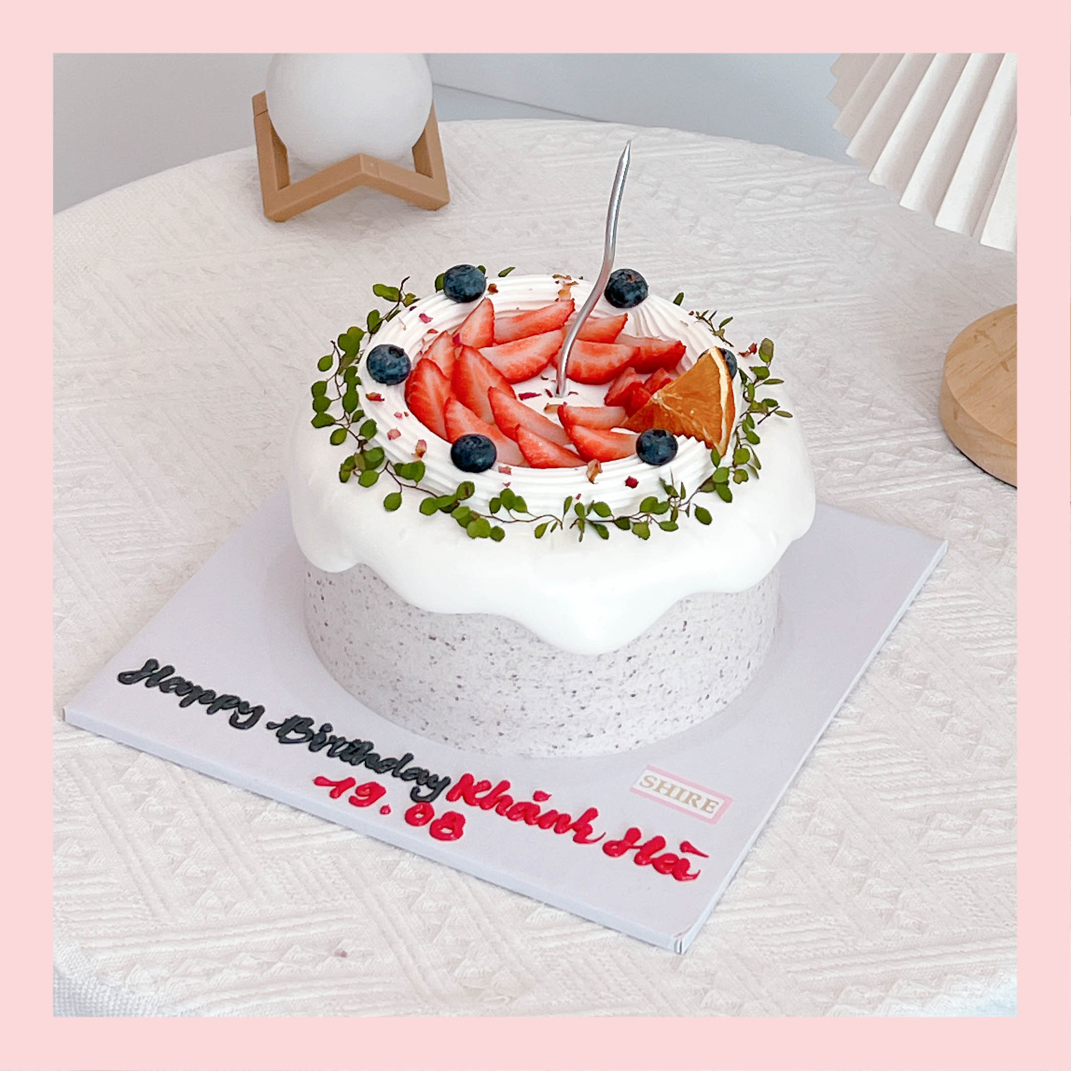 Bánh kem sữa oreo - Bánh kem sinh nhật