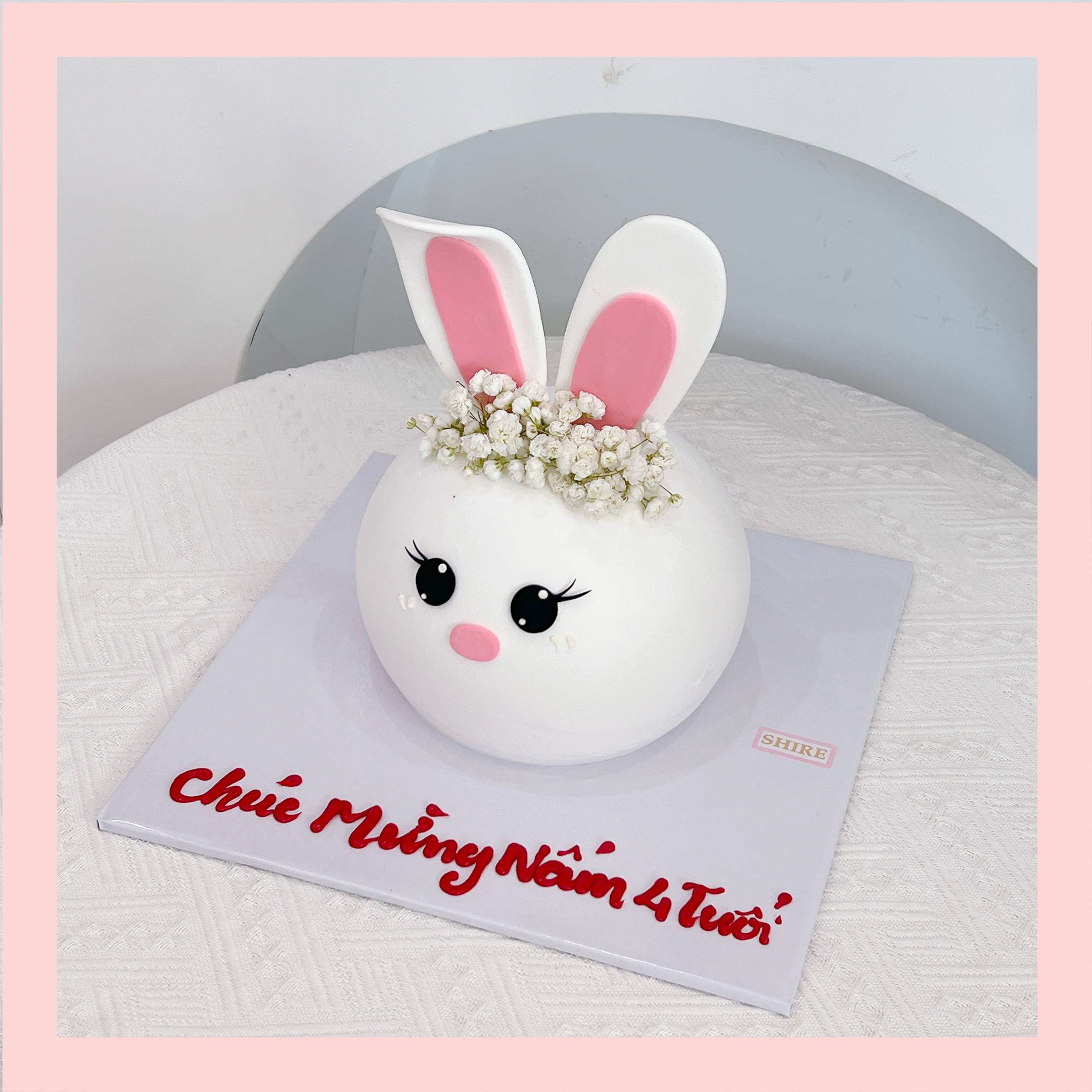 Bánh tạo hình con gấu/ con thỏ 3D - Bánh sinh nhật trẻ em