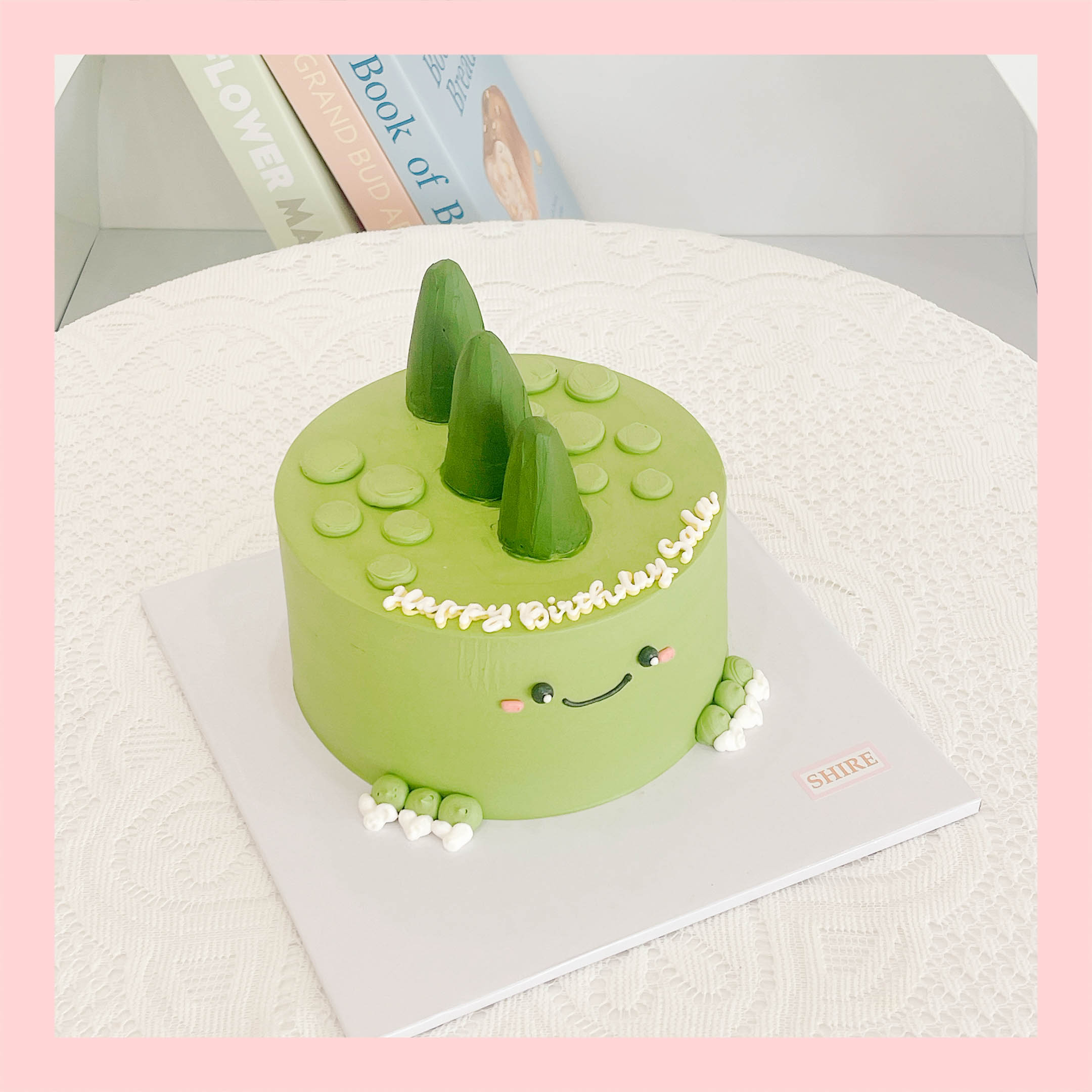 Bánh tạo hình Khủng Long/ con trâu/ con hổ/con rồng 3D - Bánh sinh nhật trẻ em