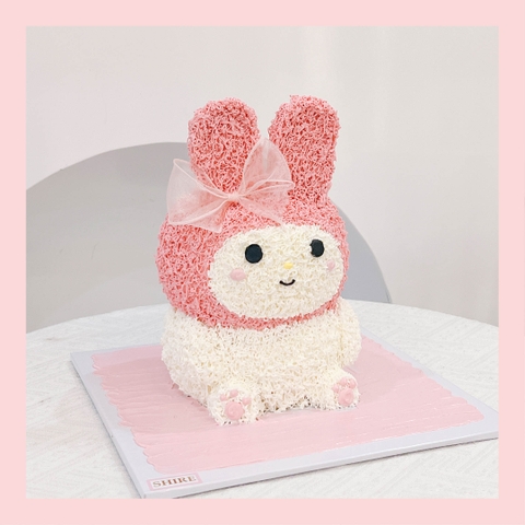 Bánh tạo hình con gấu/ con thỏ 3D - Bánh sinh nhật trẻ em