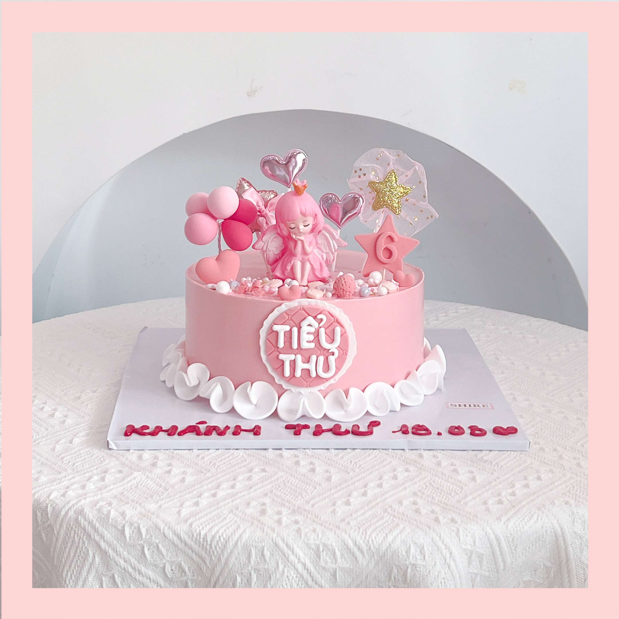 Bánh kem công chúa - Bánh sinh nhật bé gái
