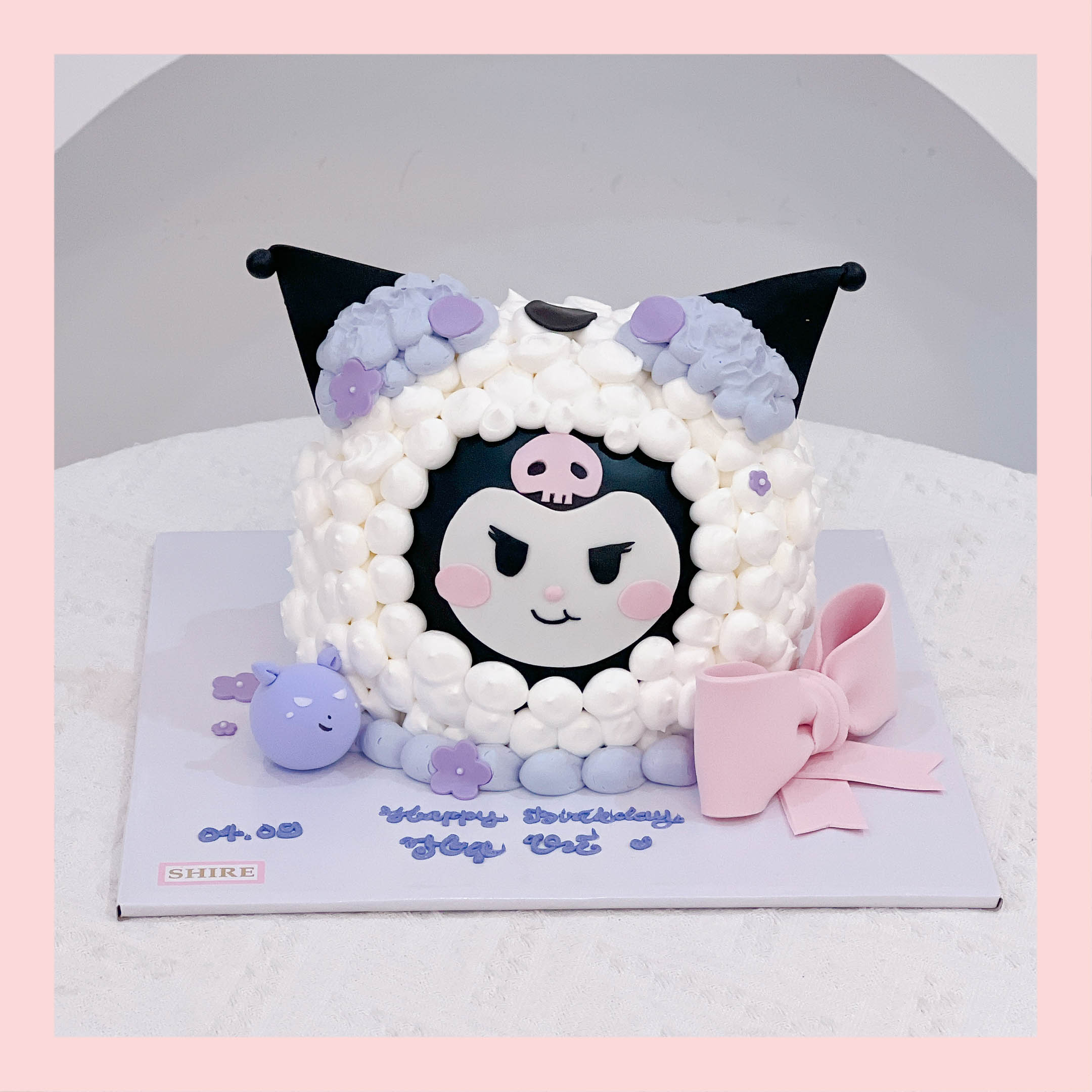 Bánh kem chủ đề nhân vật hoạt hình Sanrio/Labubu/Capybara/Crybaby dễ thương - Bánh sinh nhật trẻ em