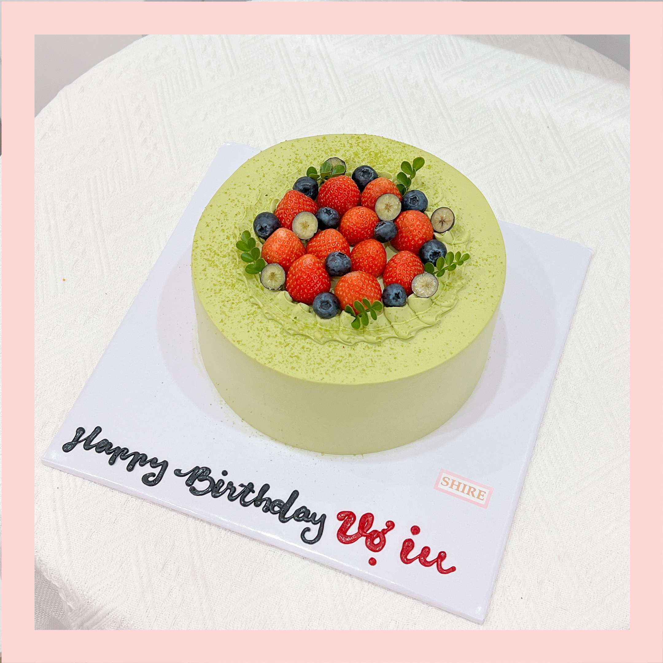 Bánh kem trang trí trái cây - Bánh kem sinh nhật