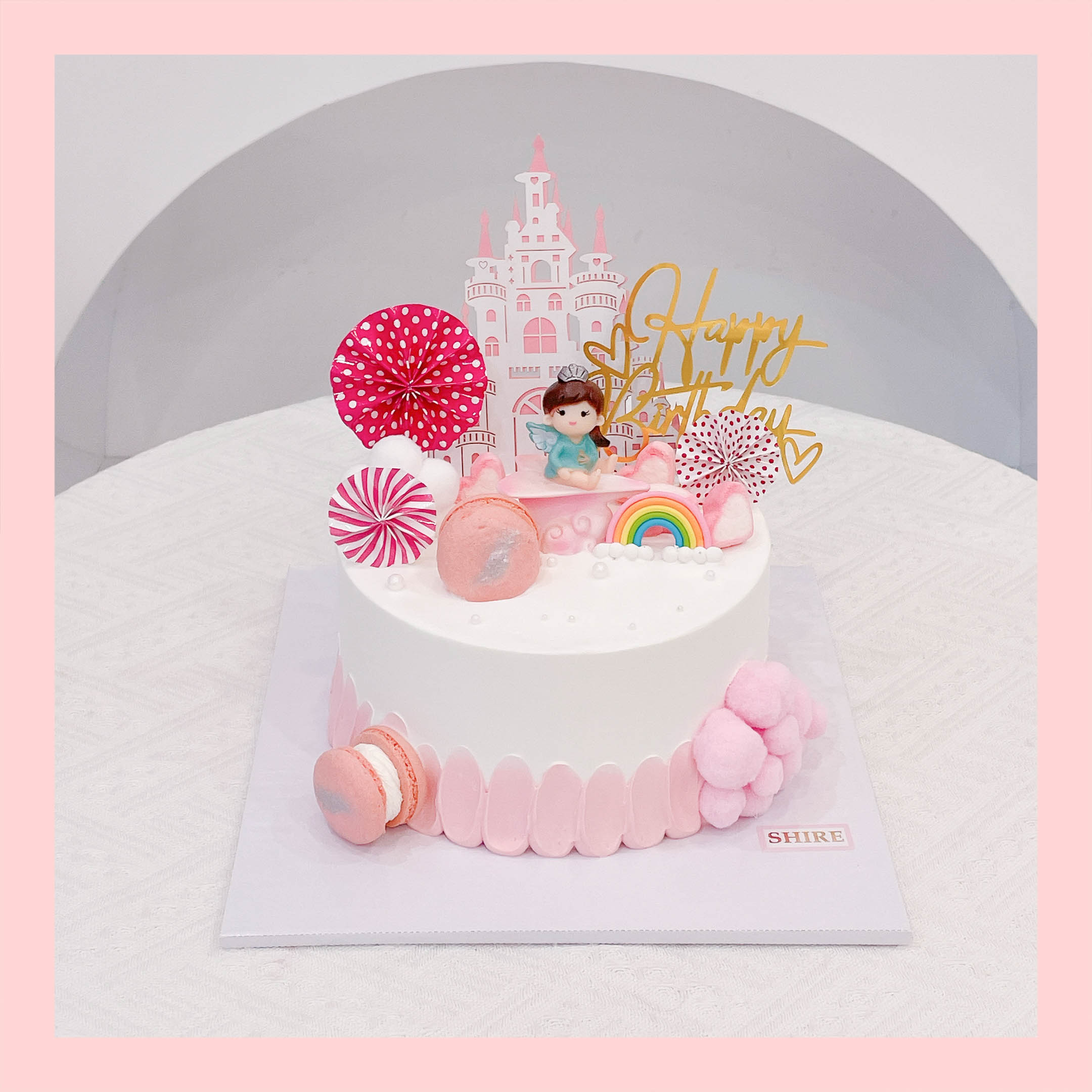 Bánh kem công chúa - Bánh sinh nhật bé gái