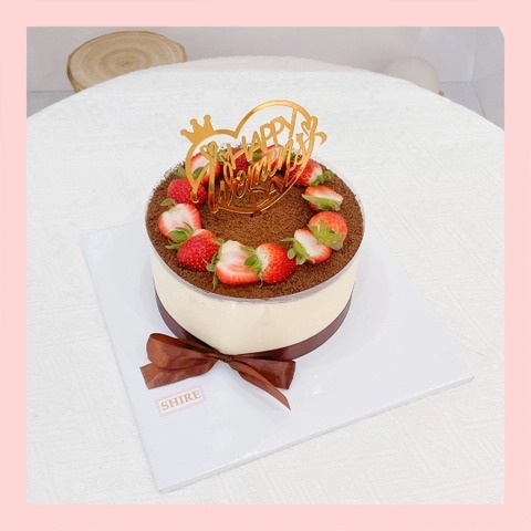 Tiramisu cỡ nhỏ 12-14cm - Bánh kem tiramisu dạng ổ