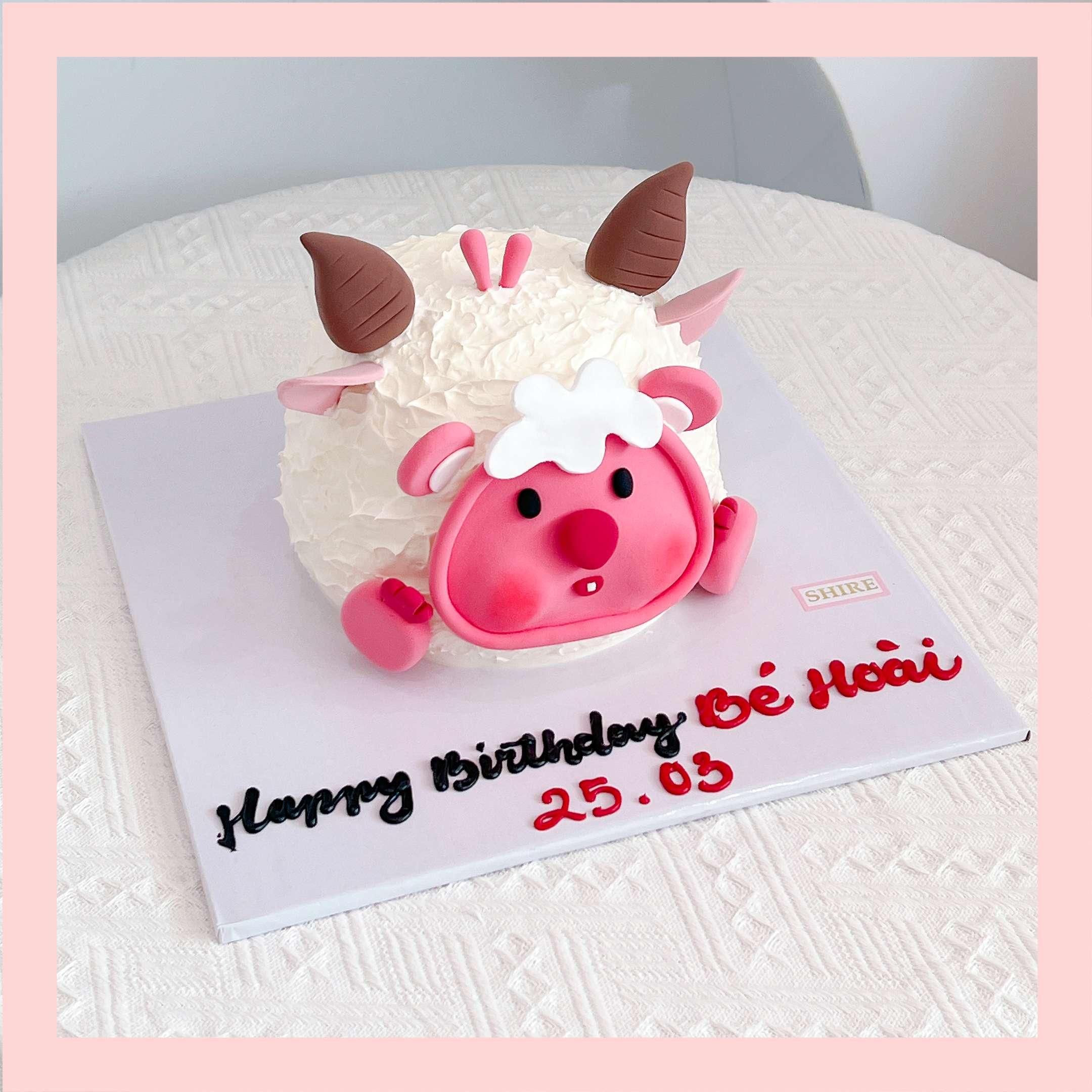 Bánh kem tạo hình nhân vật hoạt hình 3D cho các bé - Bánh kem sinh nhật