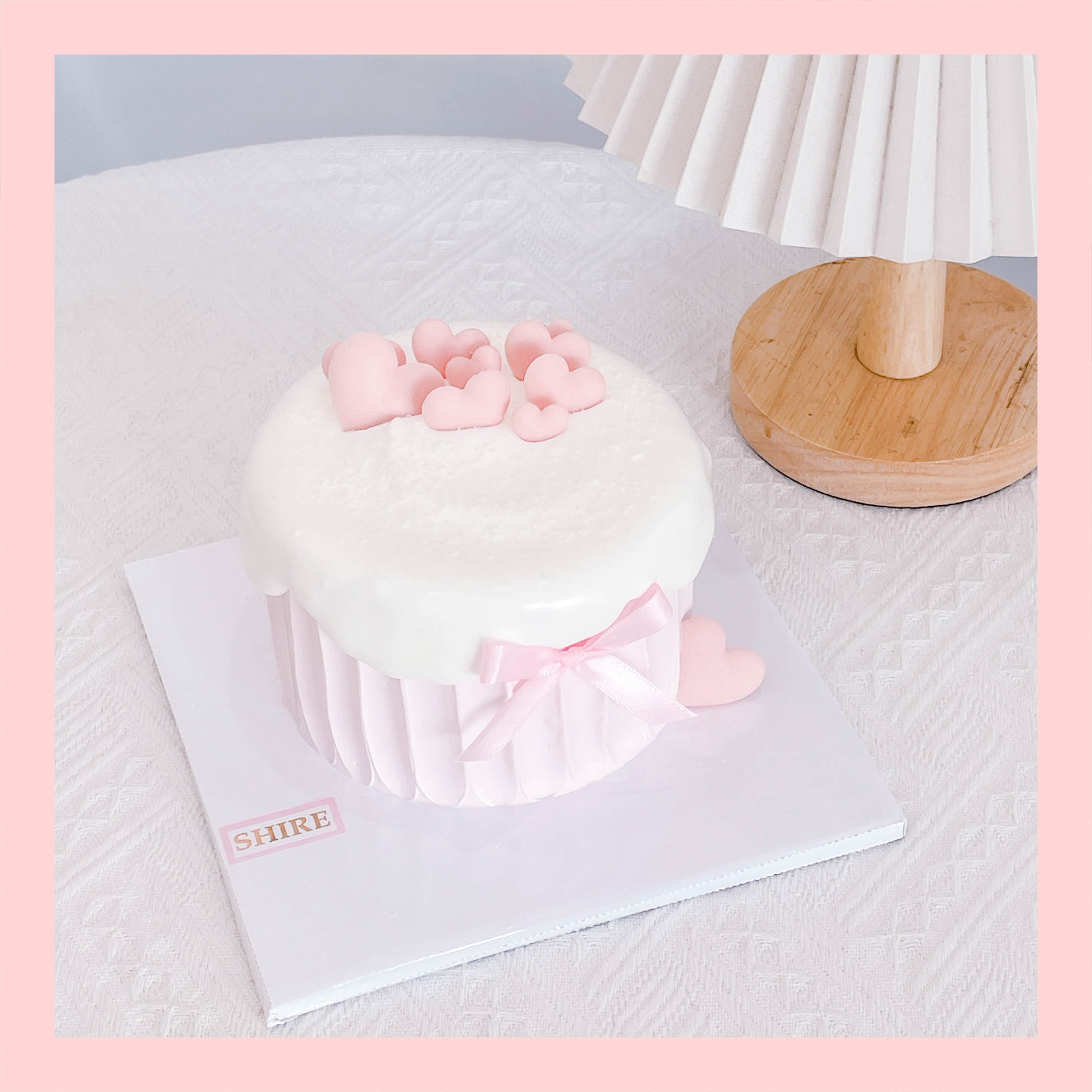 Bánh mini tình yêu/trái tim  - Bánh kem bơ mini 10-12cm