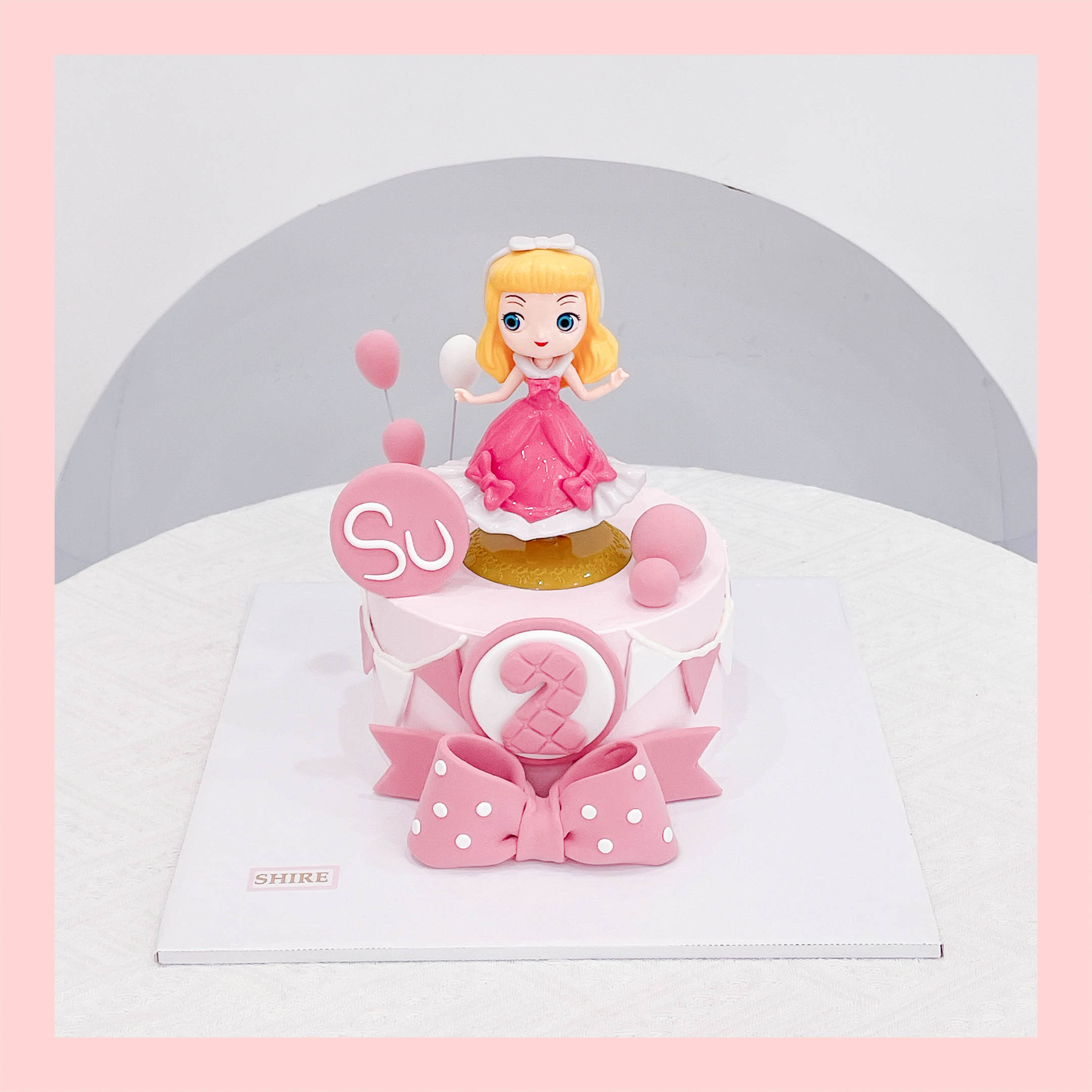 Bánh kem người đẹp ngủ trong rừng Aurora - Bánh sinh nhật công chúa Disney