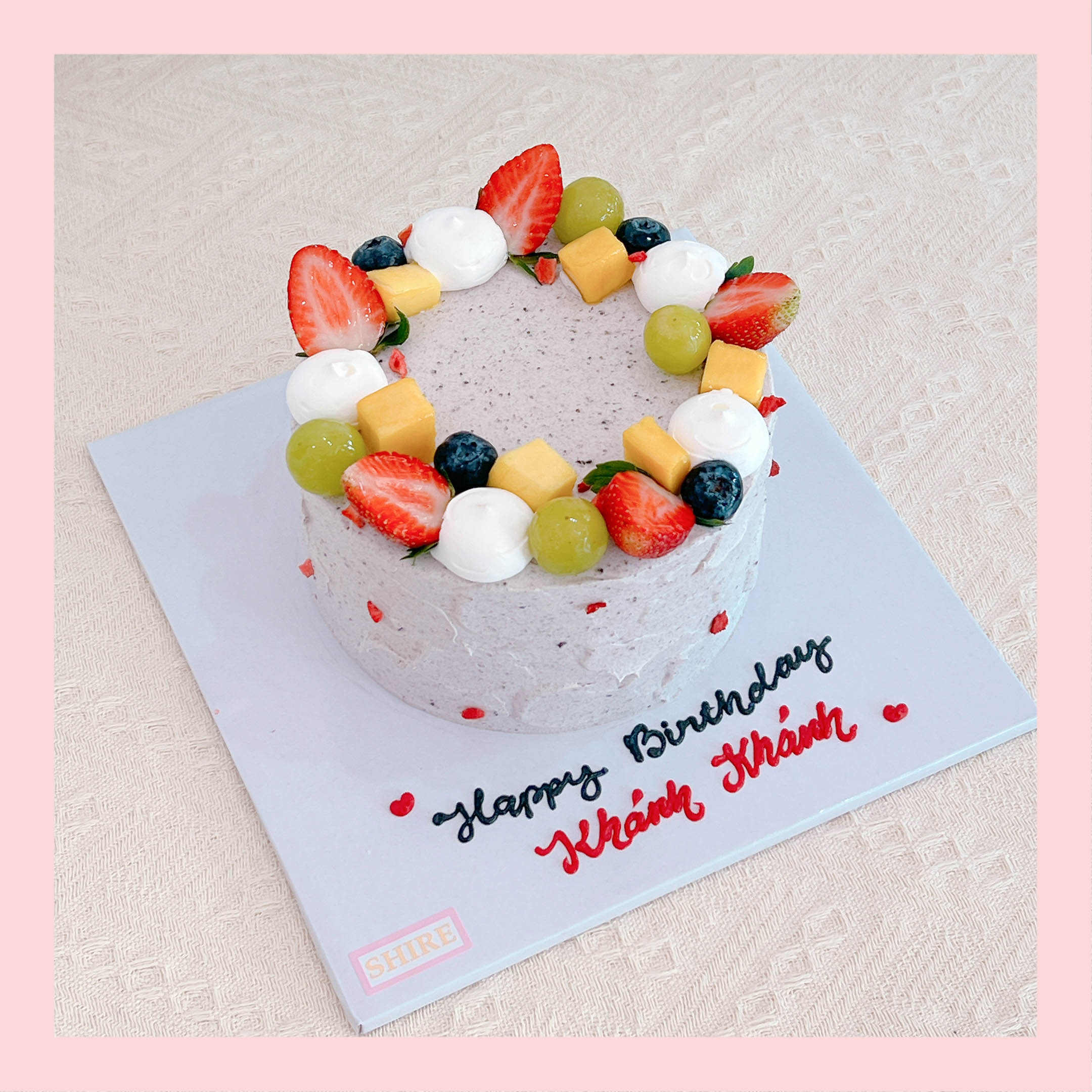 Bánh kem sữa oreo - Bánh kem sinh nhật