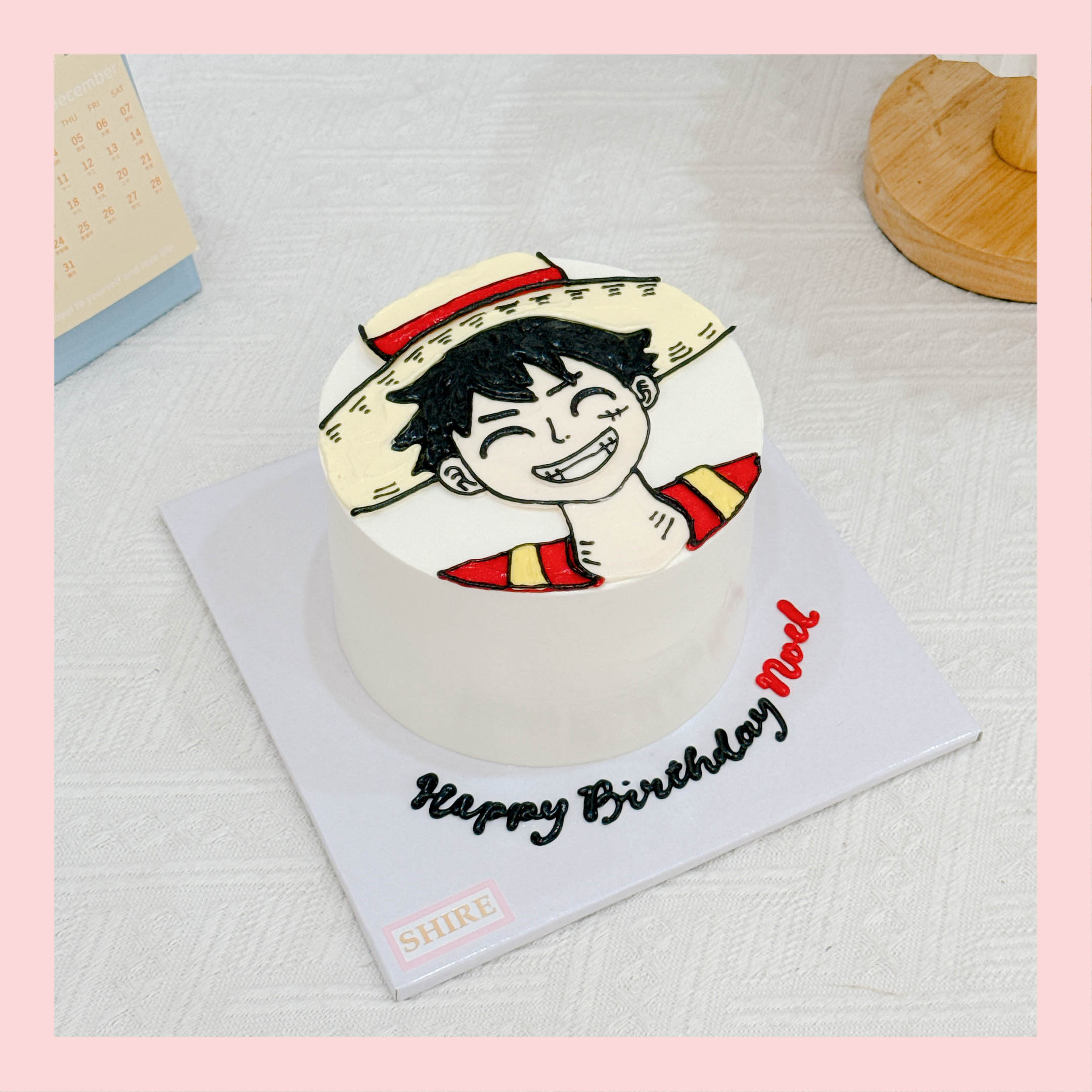 Bánh mini vẽ người - Bánh kem bơ mini 10-12cm