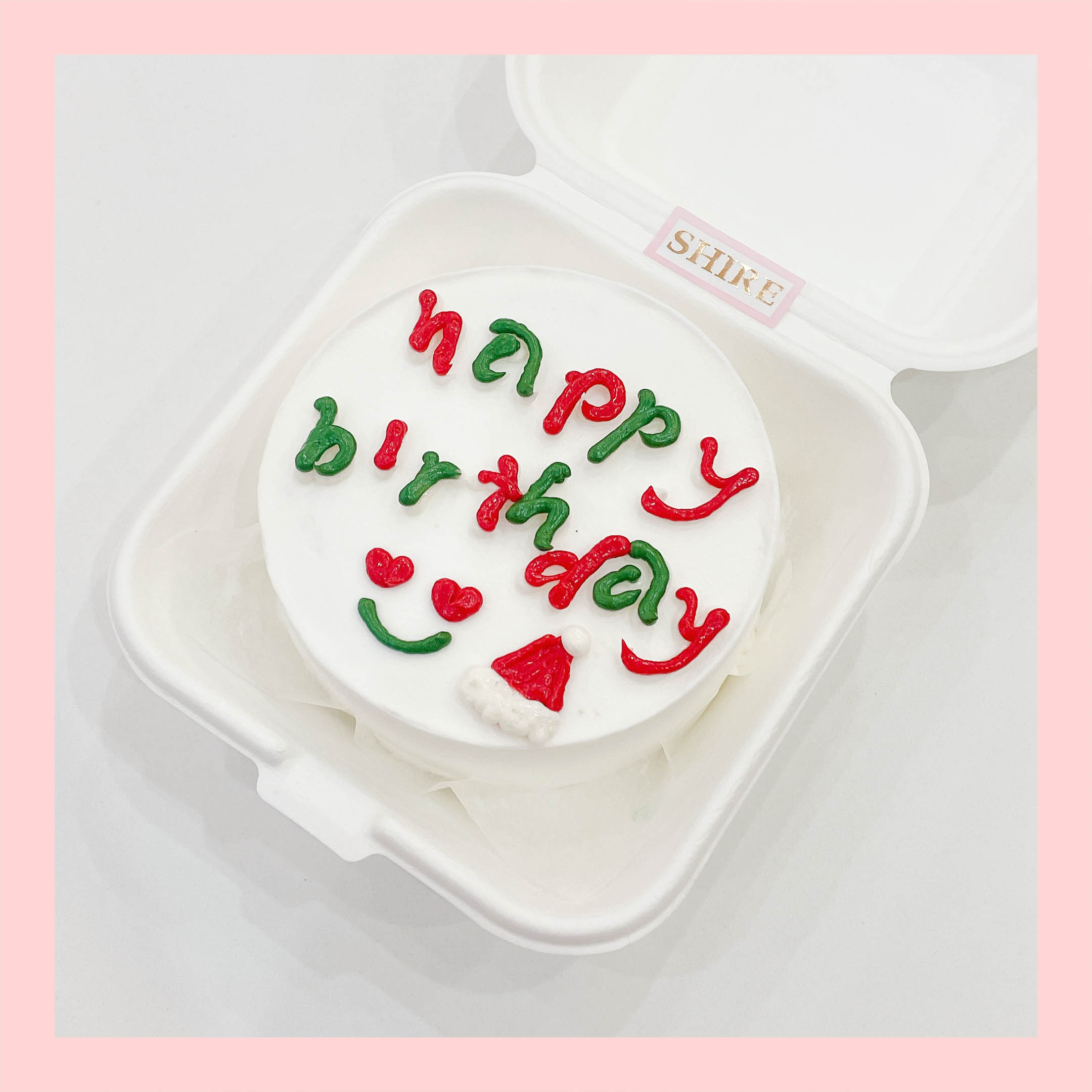 Mini Bento nhiều chủ đề - Bánh kem bơ mini hộp bã mía