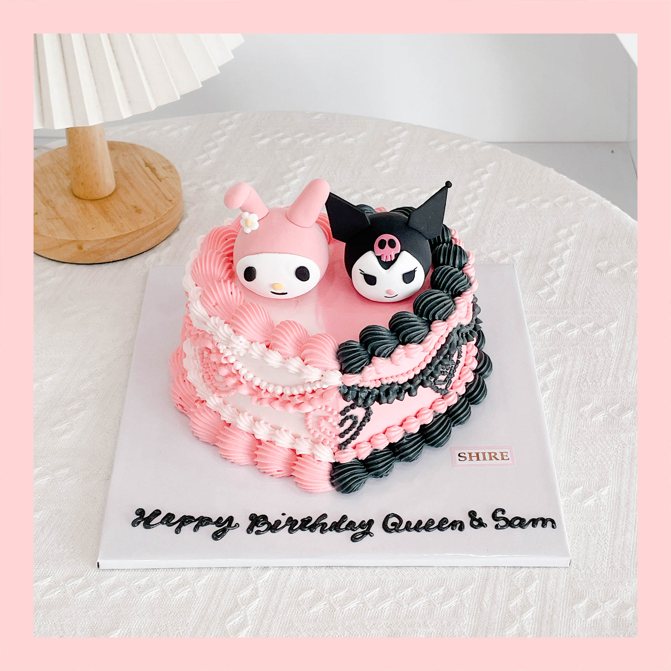 Bánh kem chủ đề nhân vật hoạt hình Sanrio/Labubu/Capybara/Crybaby dễ thương - Bánh sinh nhật trẻ em