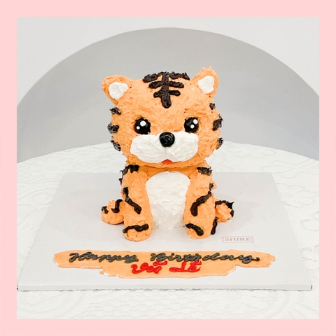 Bánh tạo hình Khủng Long/ con trâu/ con hổ/con rồng 3D - Bánh sinh nhật trẻ em