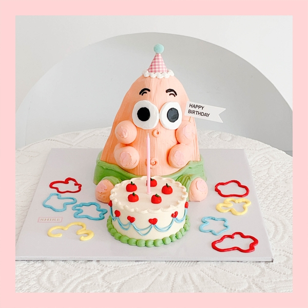 Bánh kem tạo hình nhân vật hoạt hình 3D cho các bé - Bánh kem sinh nhật