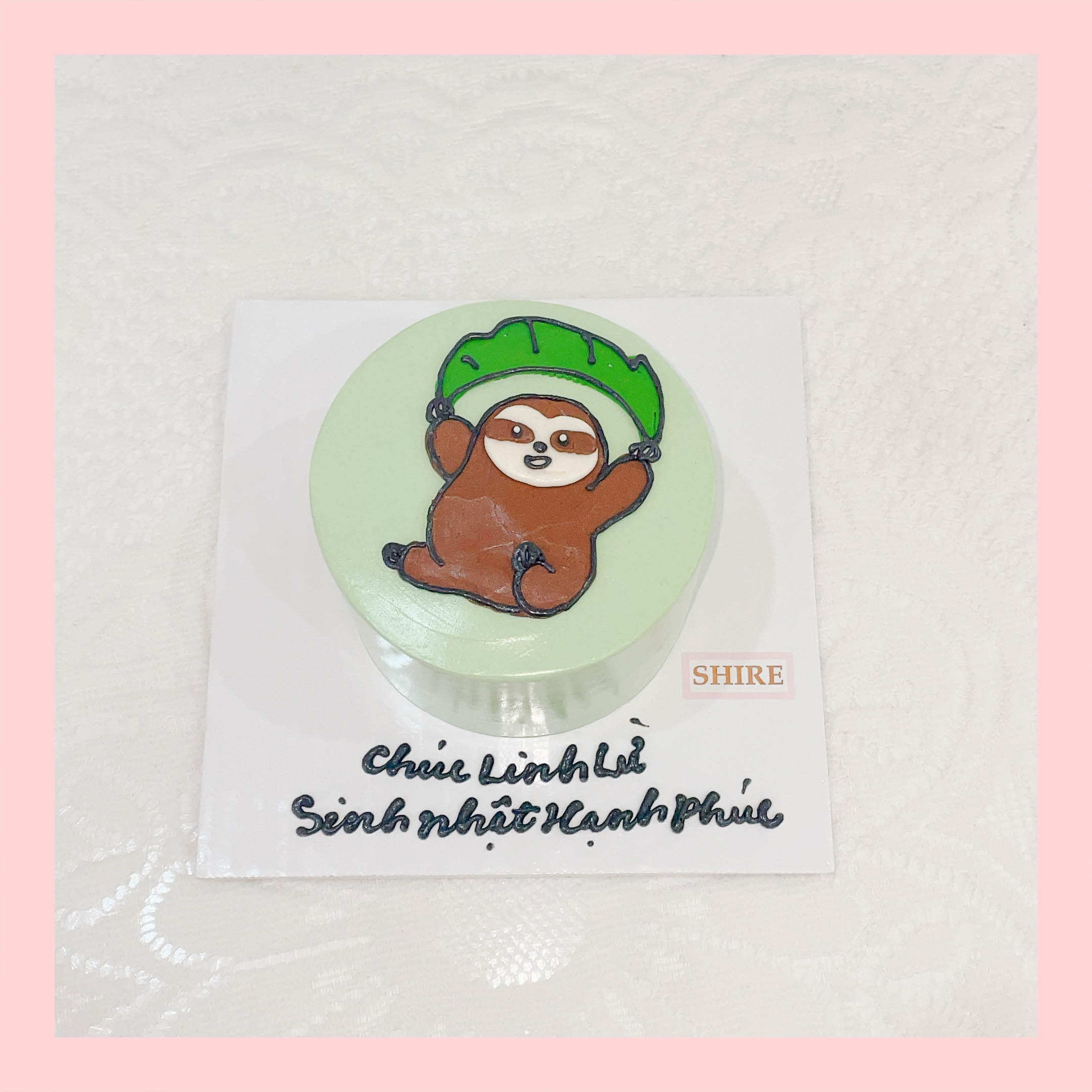 Bánh mini hình thú cute cho bé  - Bánh kem bơ mini 10-12cm