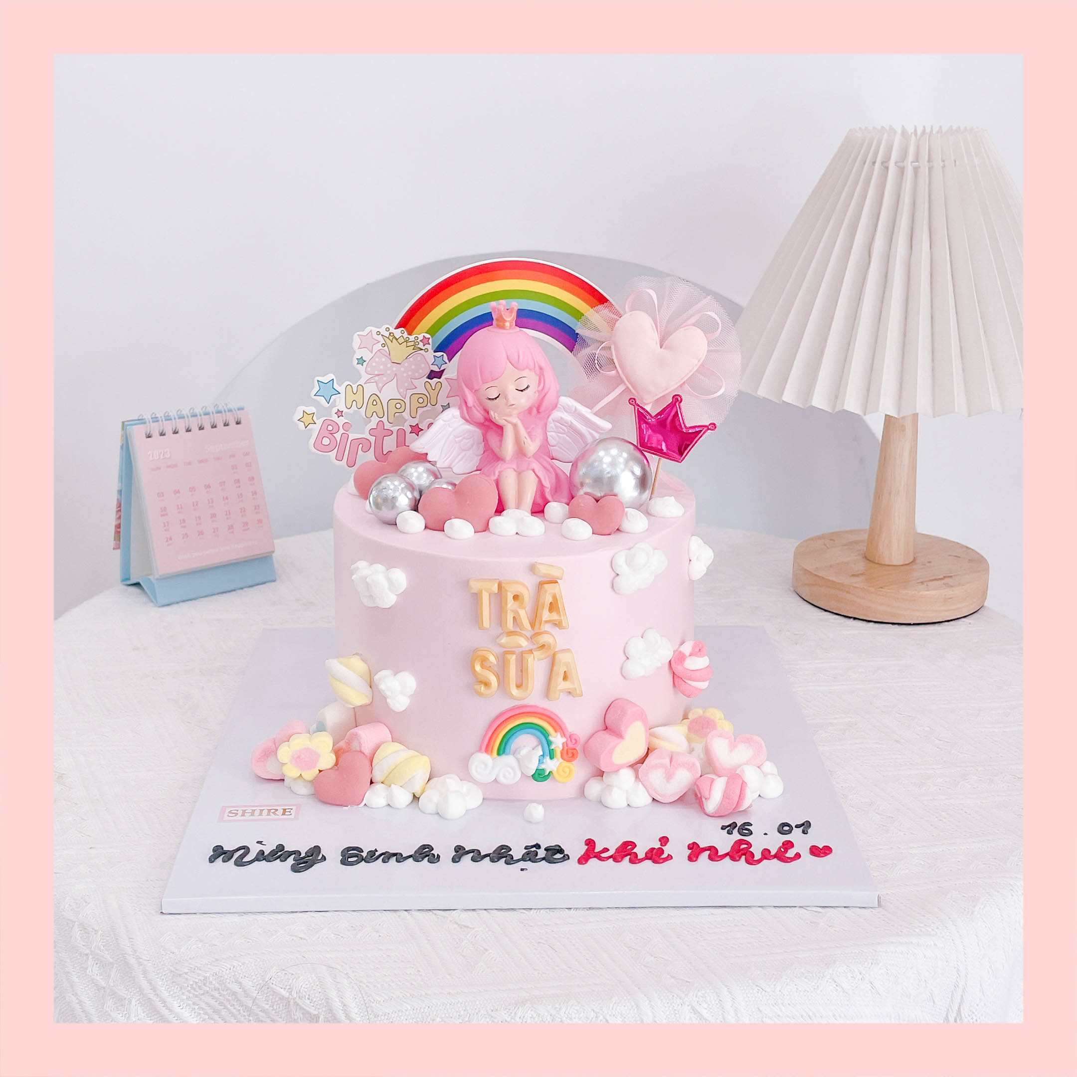 Bánh kem công chúa - Bánh sinh nhật bé gái