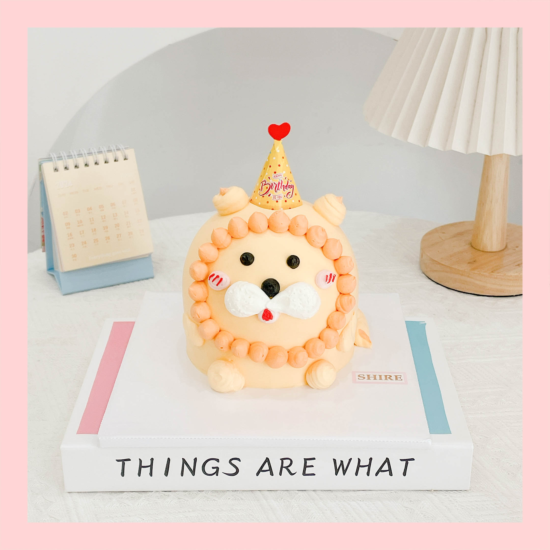 Bánh mini tạo hình thú cute  - Bánh kem bơ mini 10-12cm