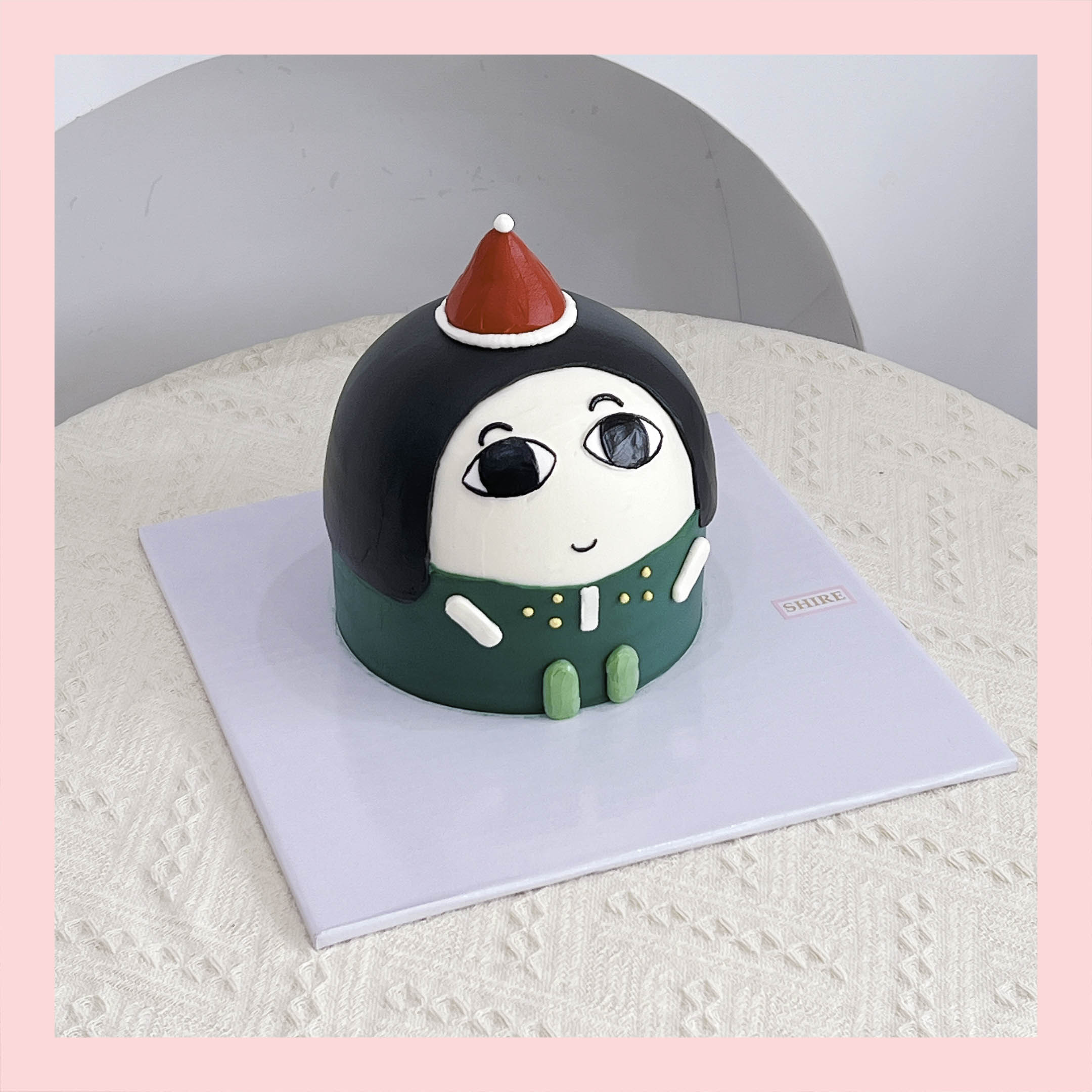 Bánh mini tạo hình thú cute  - Bánh kem bơ mini 10-12cm