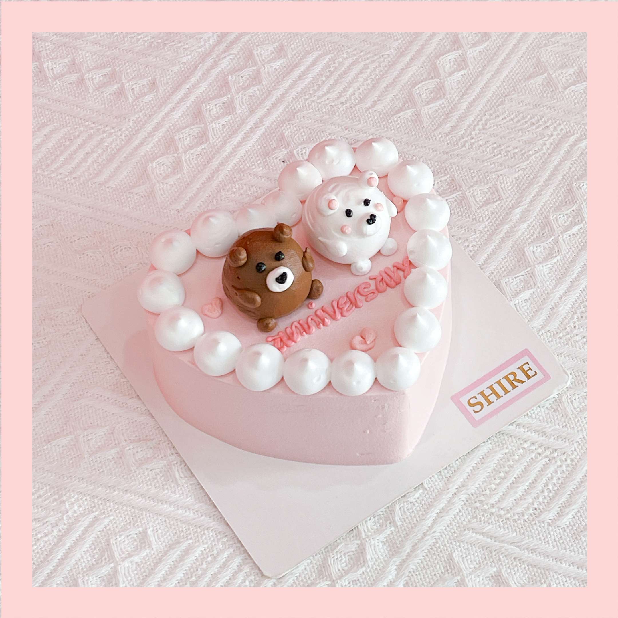 Mini Bento bắt kem 3D - Bánh kem bơ mini hộp bã mía