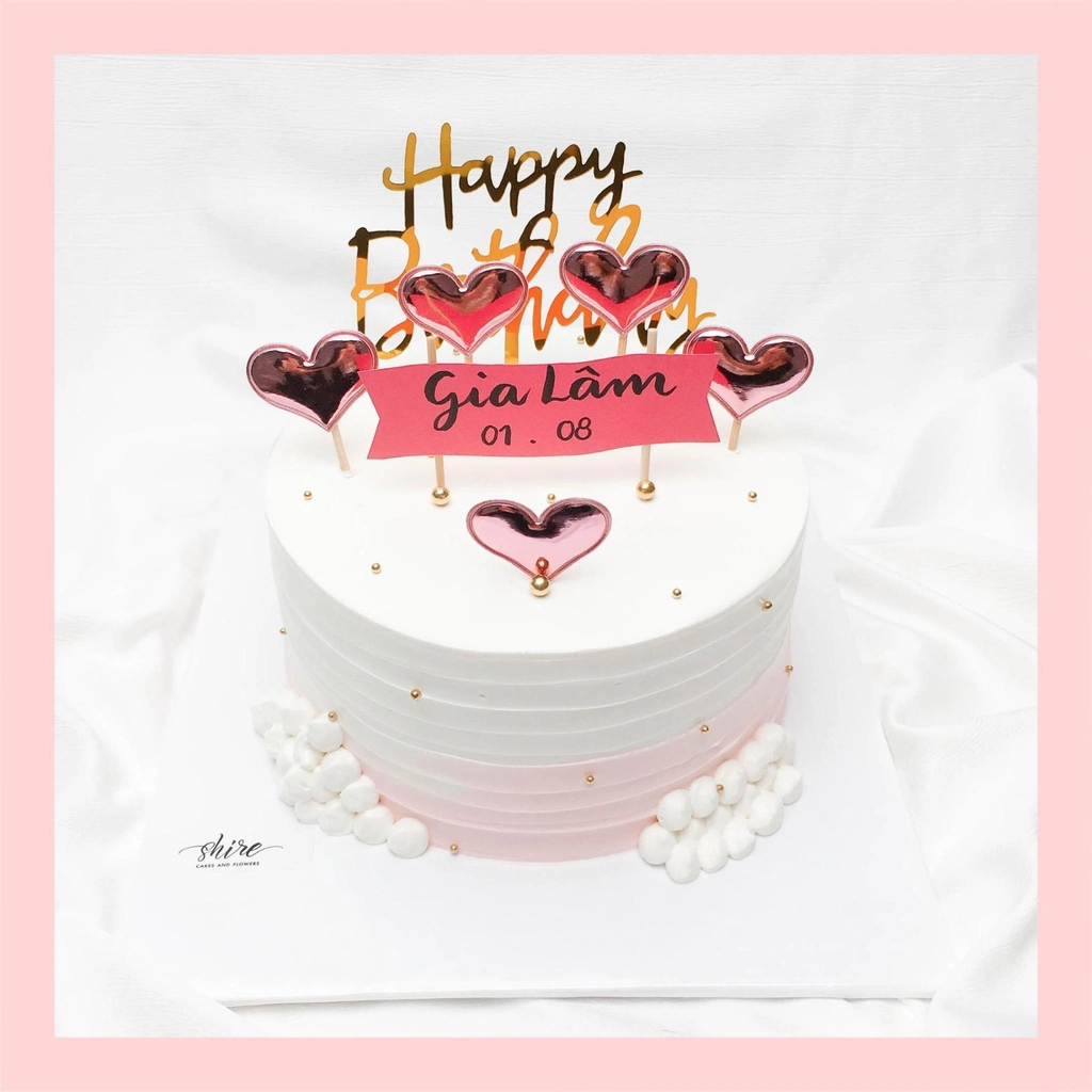 Bánh kem hiện đại cho nữ - Bánh kem sinh nhật cho nữ