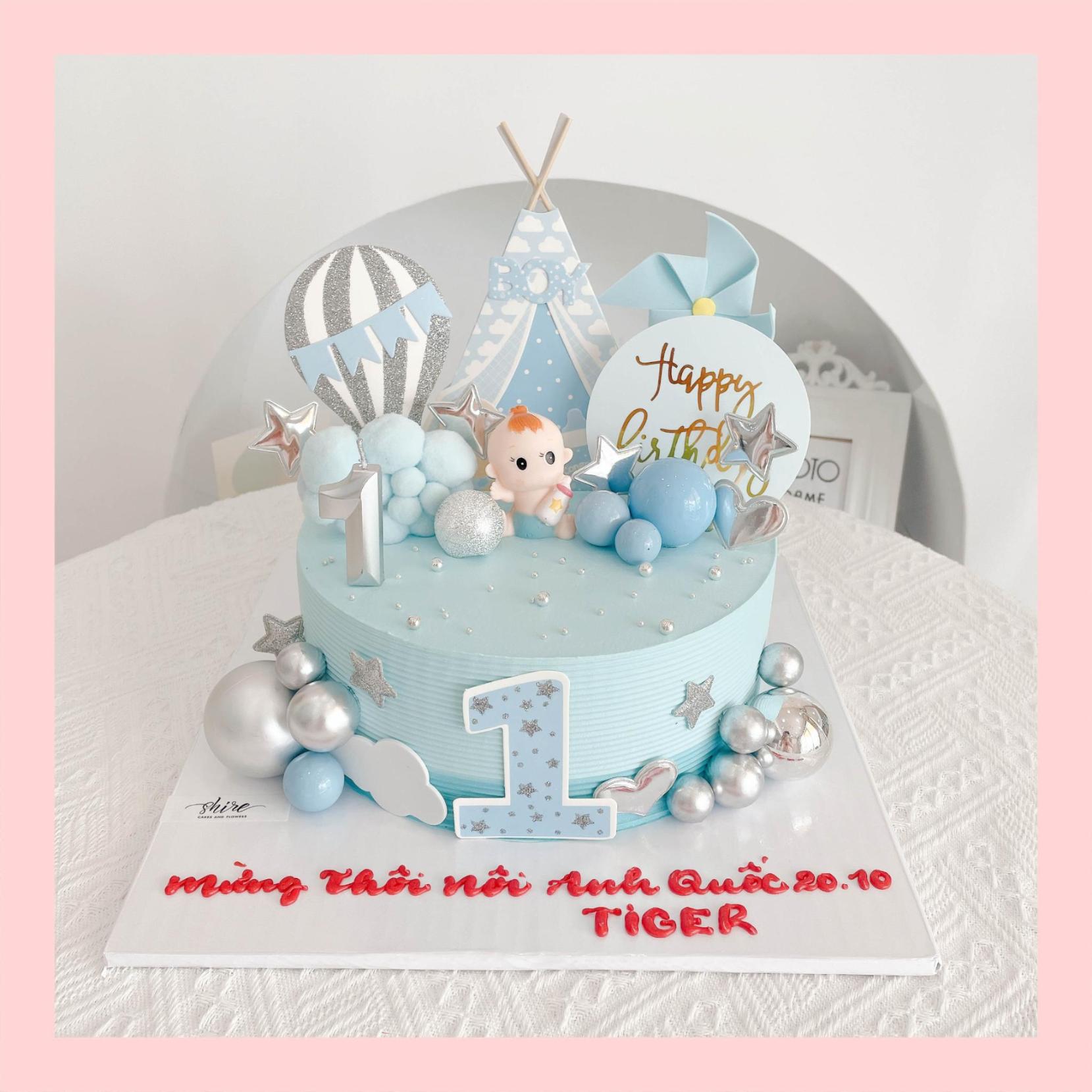 Bánh kem thôi nôi/ đầy tháng - Bánh sinh nhật trẻ em