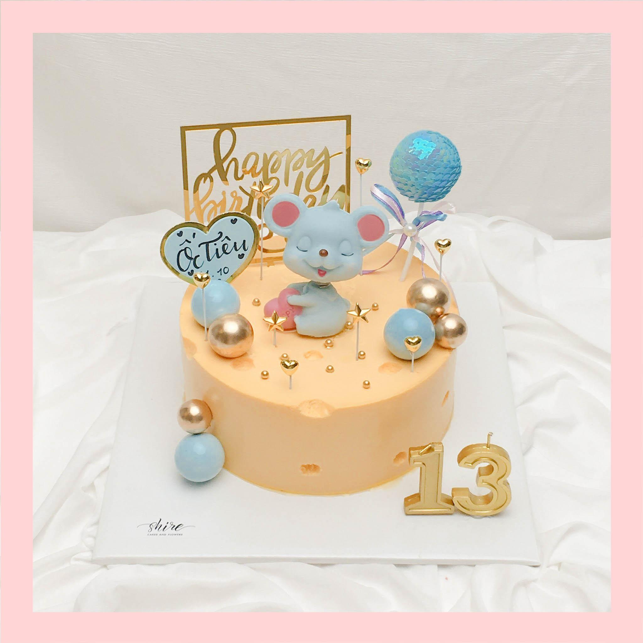 Bánh kem tuổi tí/con chuột - Bánh sinh nhật trẻ em