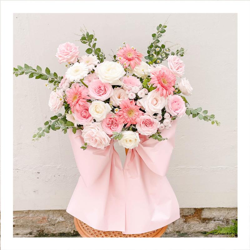 Kệ hoa tươi Khai Trương đủ màu