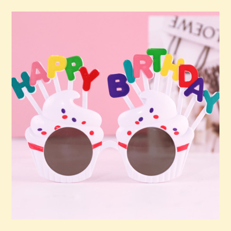 Kính đeo sinh nhật Happy Birthday ngộ nghĩnh