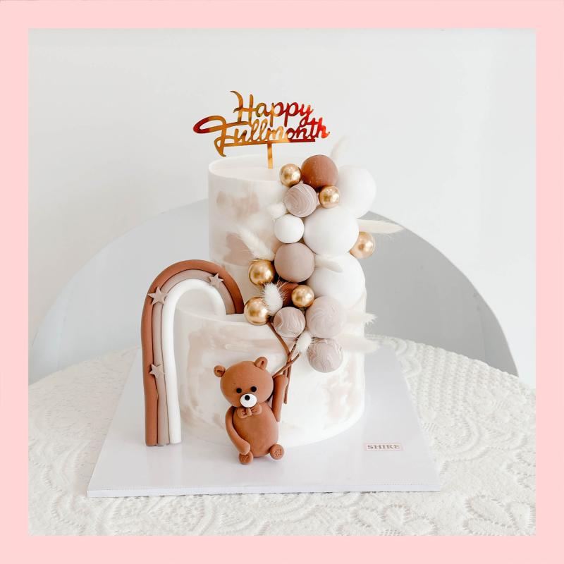 Bánh kem tạo hình con vật 3D cho các bé - Bánh kem fondant