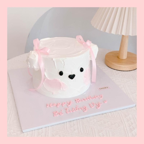 Bánh tạo hình con gấu/ con thỏ 3D - Bánh sinh nhật trẻ em